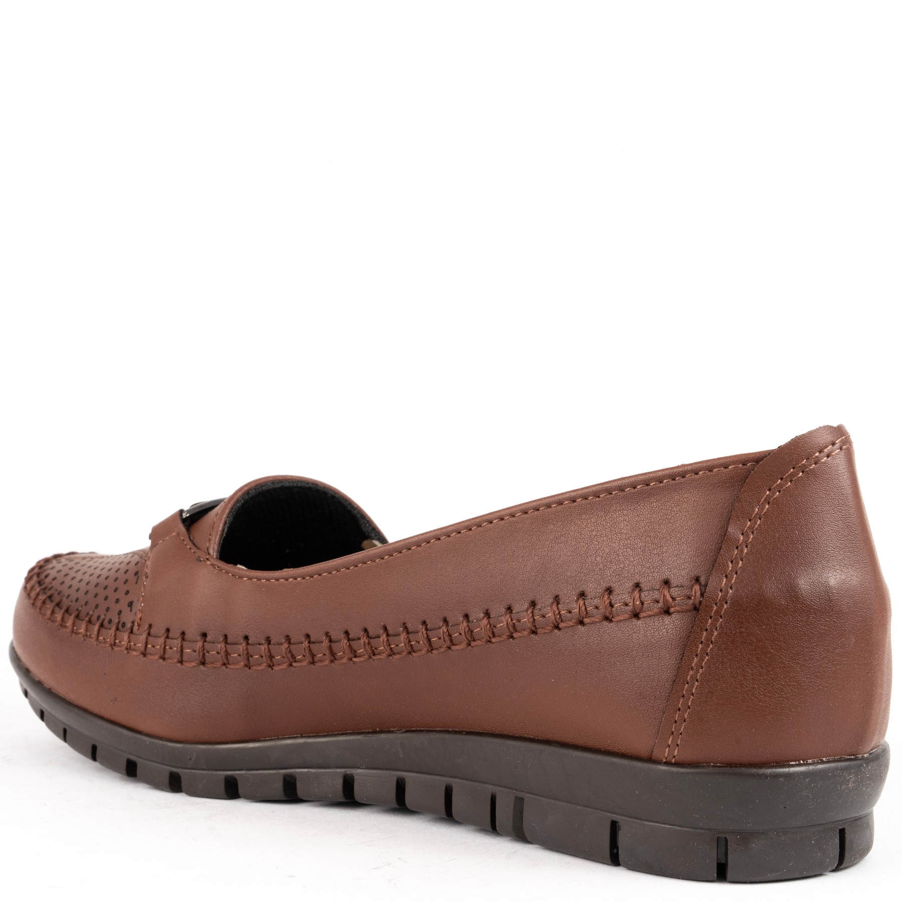 LA CONTE Loaferiai moterims, Ruda, Loafers 25SS 3