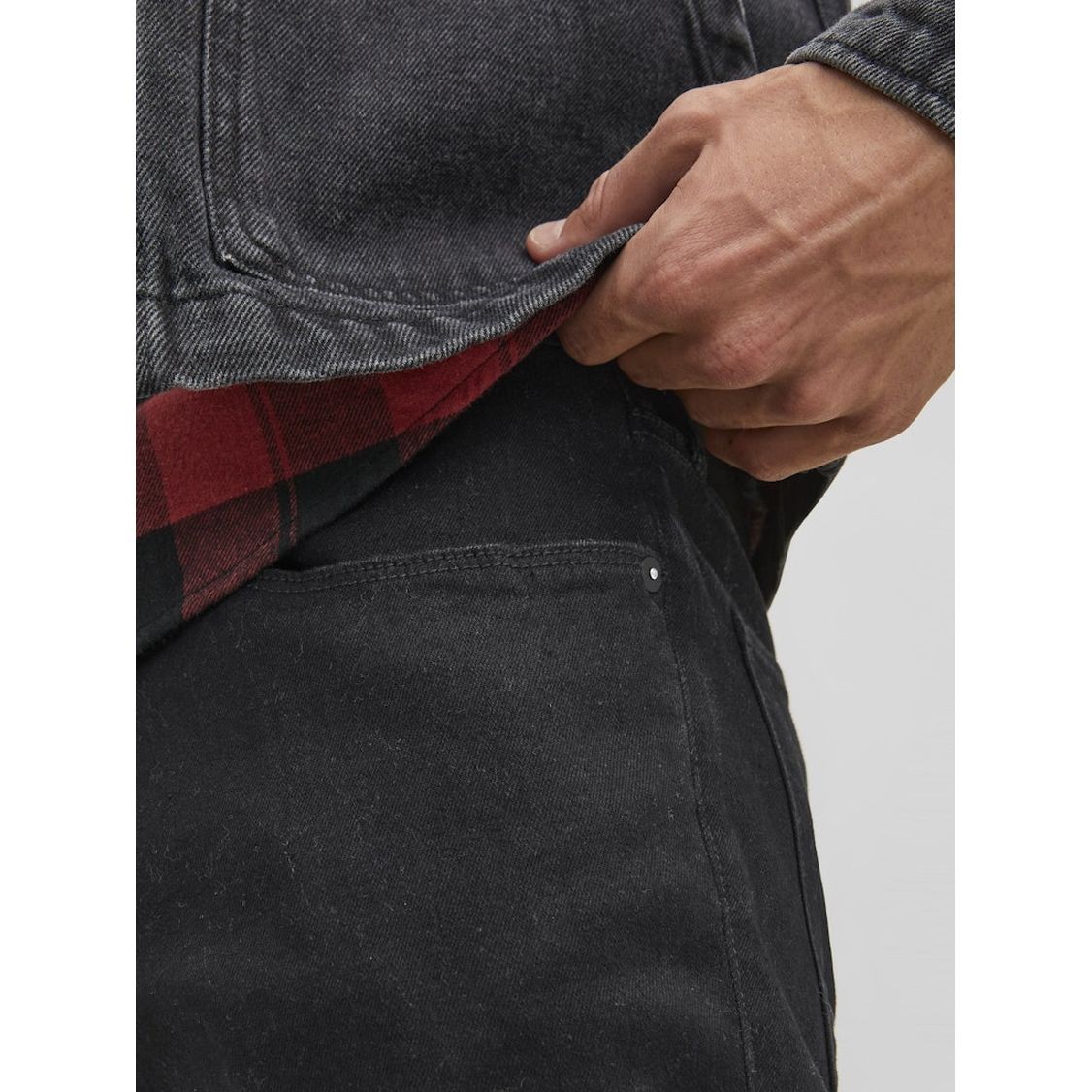 JACK & JONES Regular džinsai vyrams, Juoda, JJICLARK JJEVAN GE 598 3