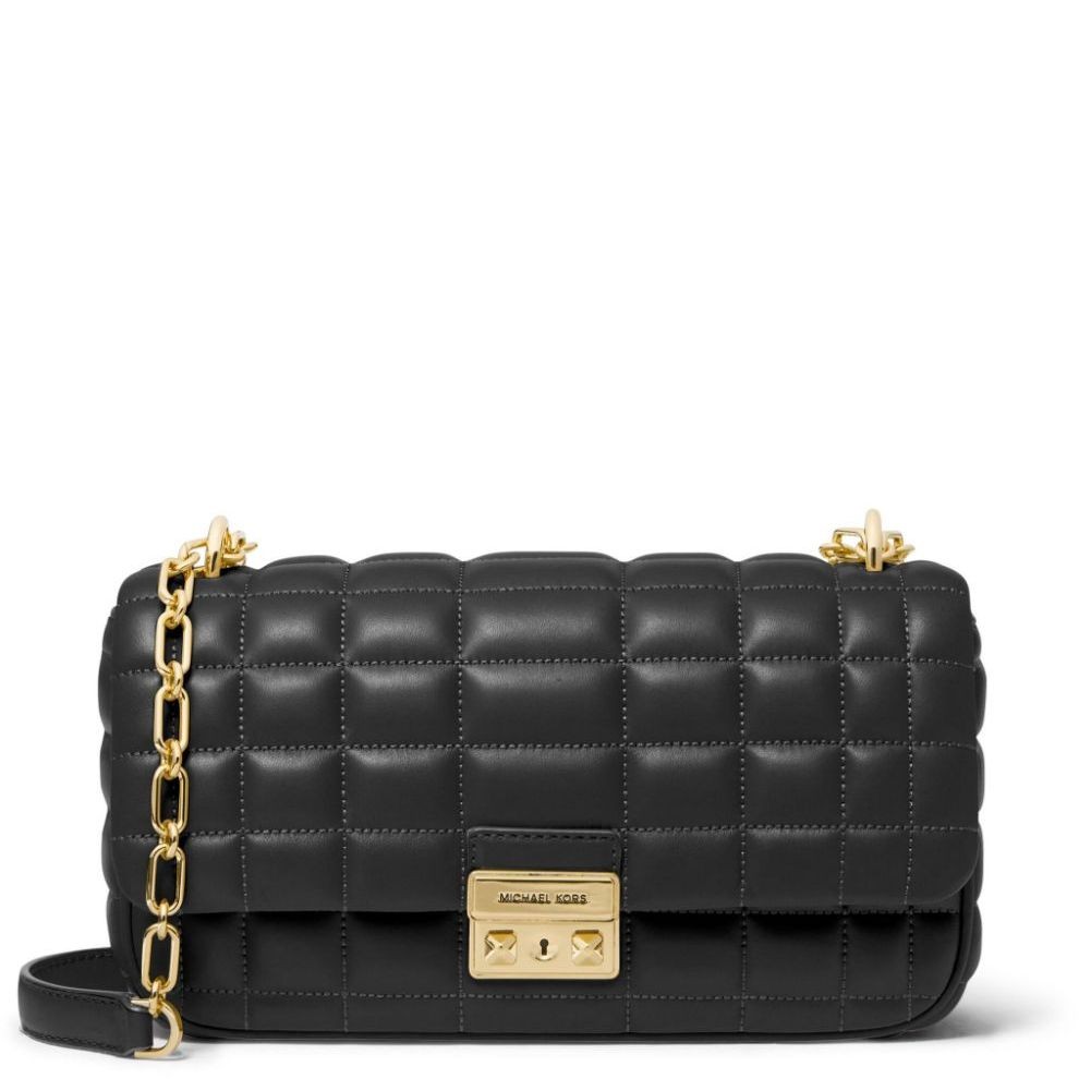 MICHAEL KORS Rankinė per petį moterims, Juoda, Small tribeca shoulder bag 1