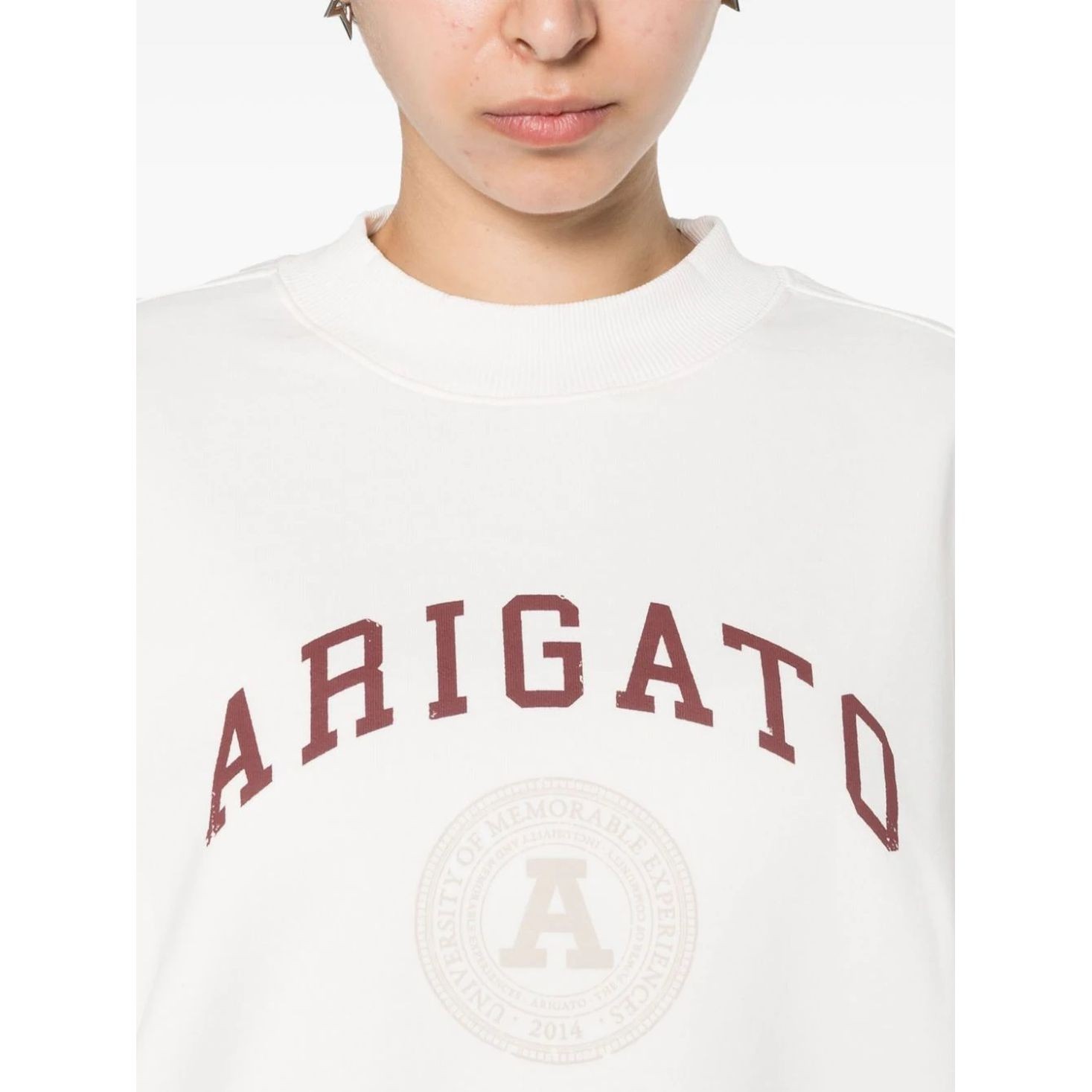 AXEL ARIGATO Sportinis nertinis moterims, Balta, Arigato university sweatshirt 4