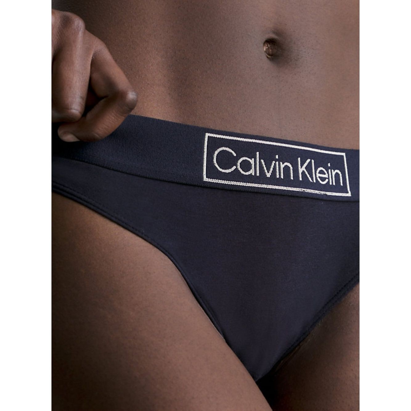 CALVIN KLEIN UW Kelnaitės moterims, Mėlyna, Thong 2