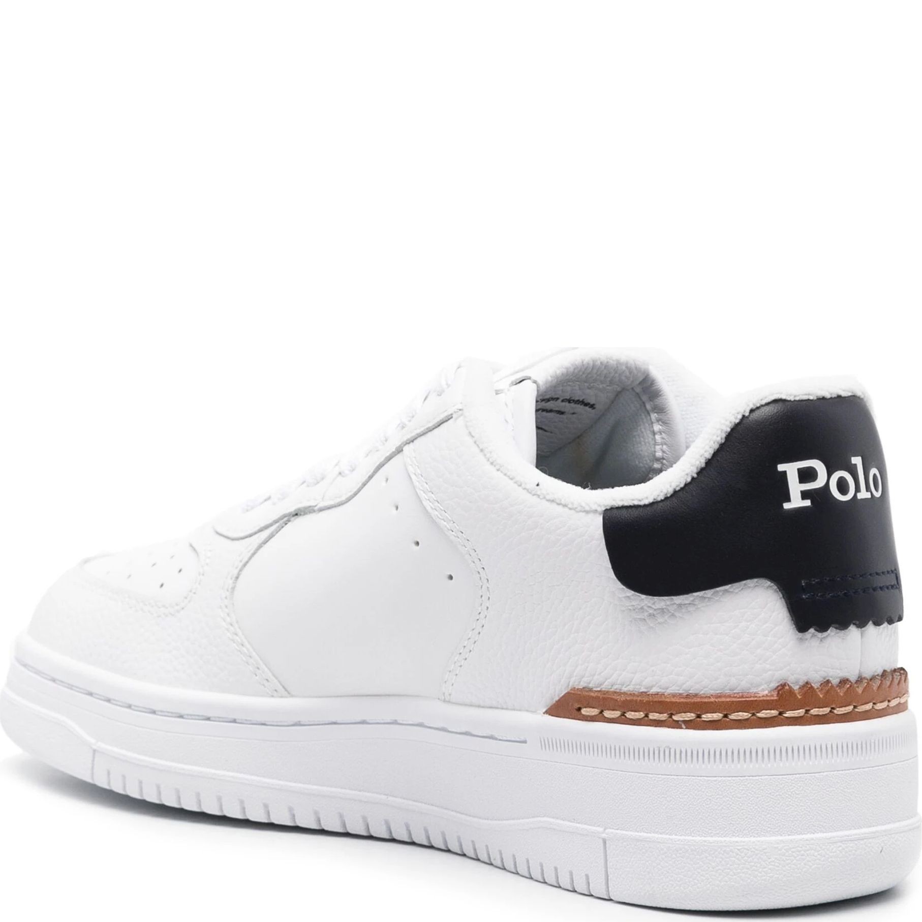 POLO RALPH LAUREN Laisvalaikio bateliai moterims, Balta, Masters sneakers 3