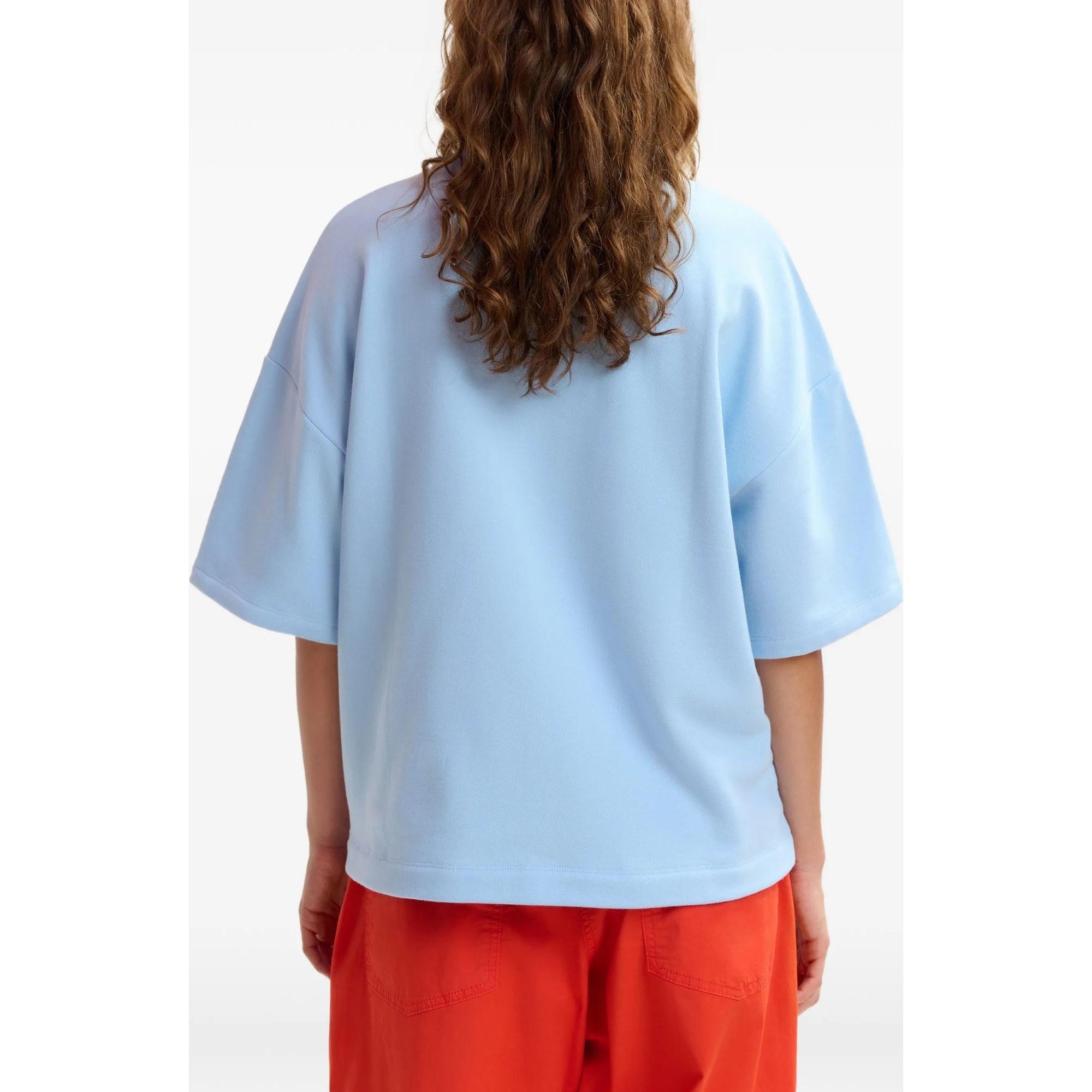 ESSENTIEL ANTWERP Marškinėliai trump. rankovėmis moterims, Marga, 2 sweatshirt with lace 4