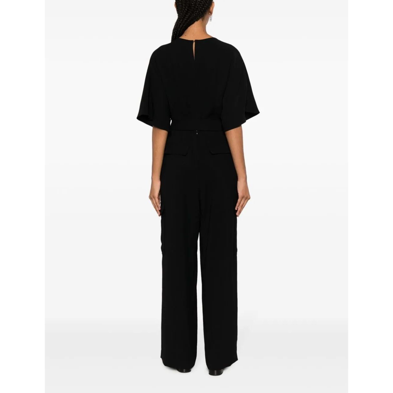 PAROSH Kostiumas moterims, Juoda, Poker jumpsuit 3