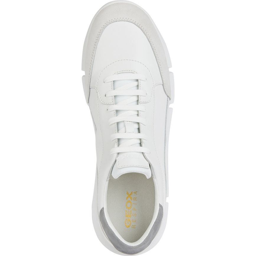GEOX Laisvalaikio bateliai vyrams, Balta, Adacter sneakers 5