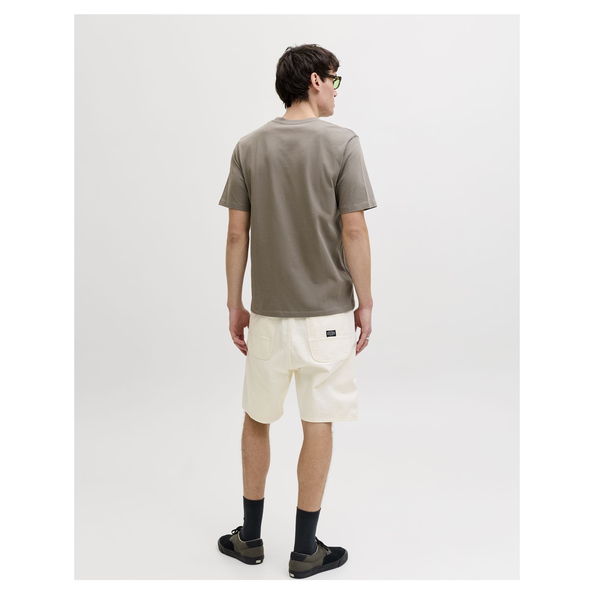 JACK & JONES Marškinėliai vyrams, Pilka, Oscar 5