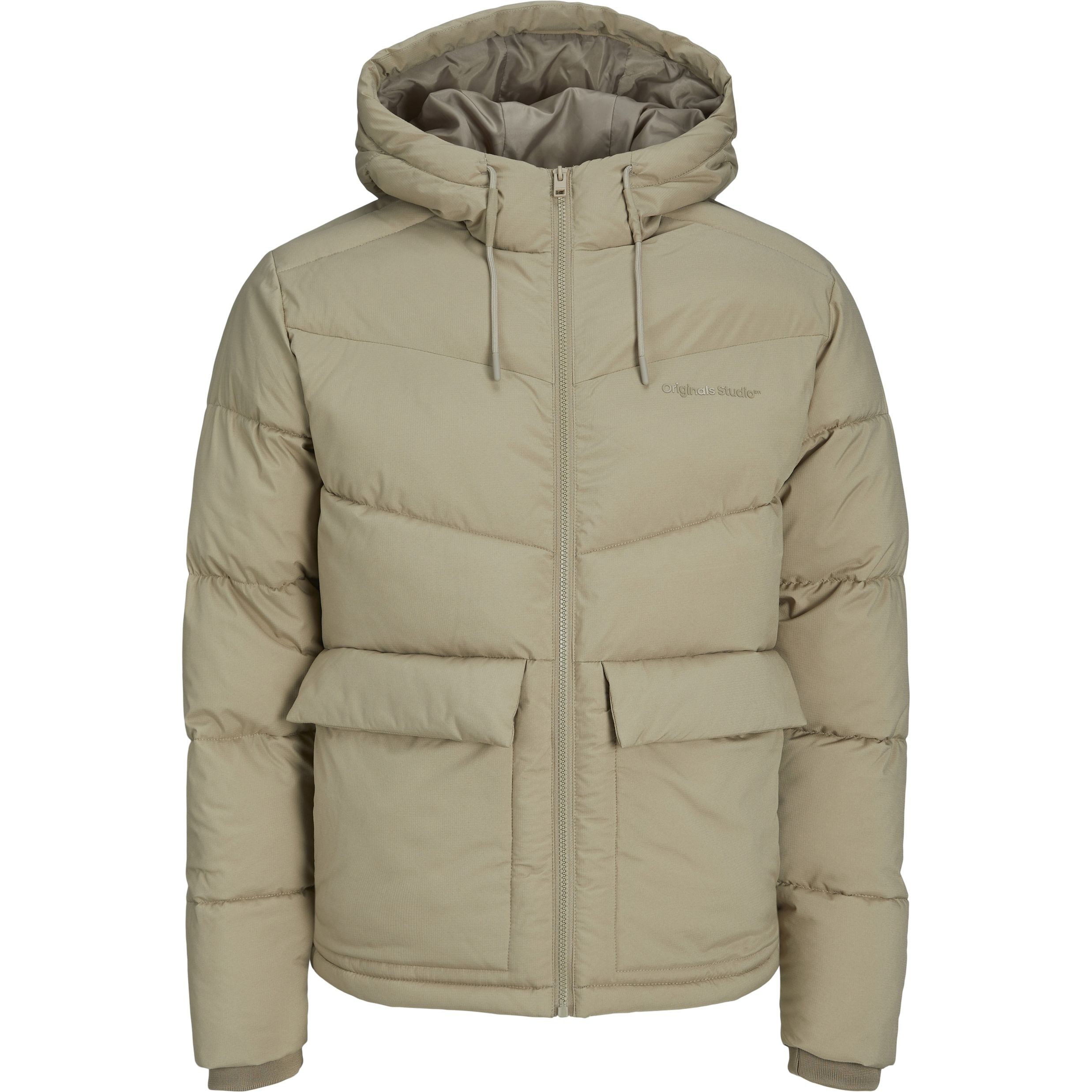 JACK & JONES Striukė vyrams, Smėlio, JORVESTERBRO PUFFER 1