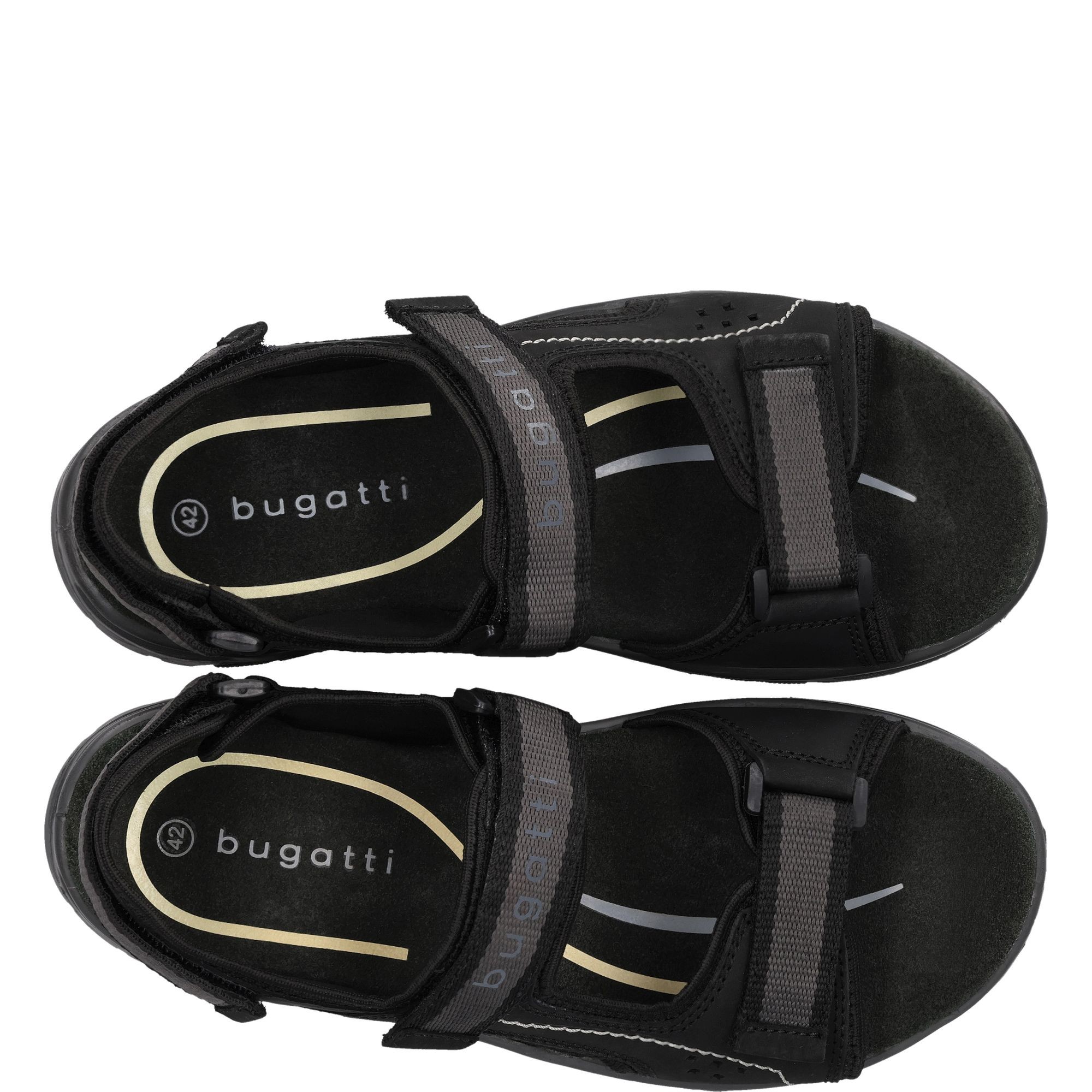 BUGATTI Basutės vyrams, Juoda, BUG325AS78125691010 6