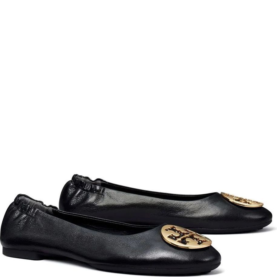 TORY BURCH Balerinos moterims, Juoda, Claire ballet 1