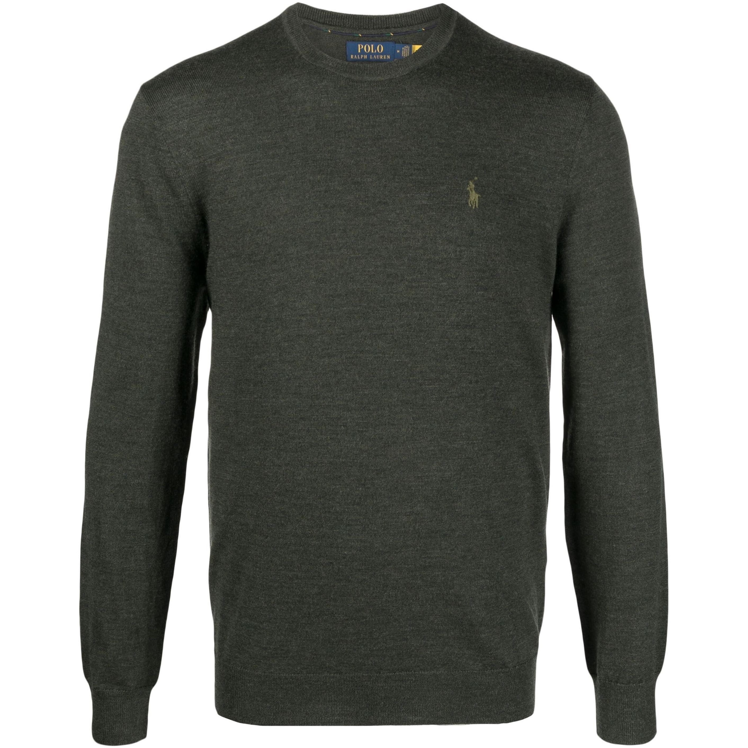 POLO RALPH LAUREN Sportinis nertinis vyrams, Žalia, Long sleeve pullover 1