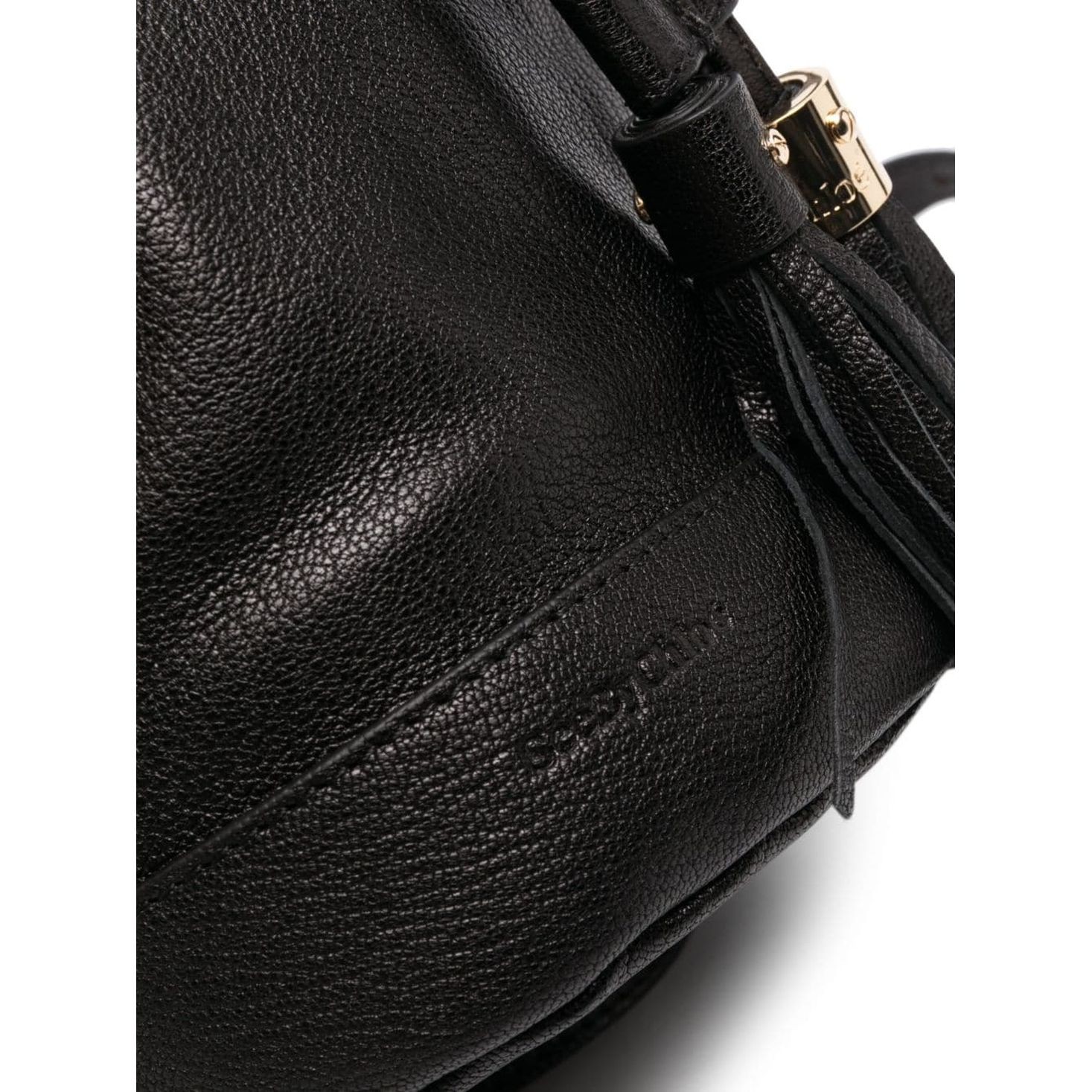 SEE BY CHLOE Pirkinių krepšys moterims, Juoda, Vicki small bucket bag 4