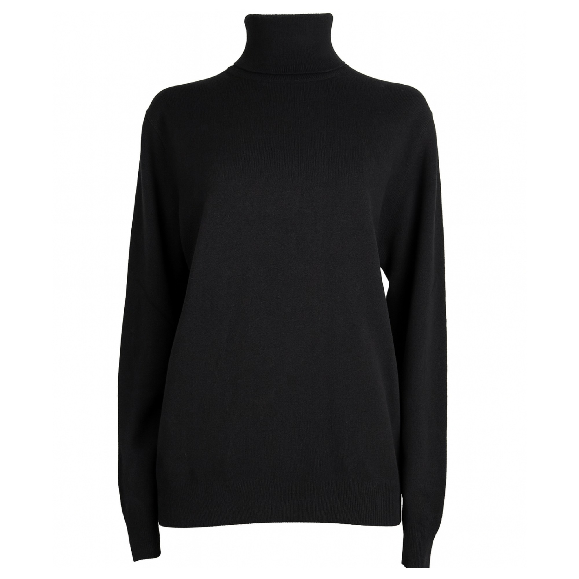 SERGIO MORETTI Megztinis su kaklu vyrams, Juoda, Turtleneck 1