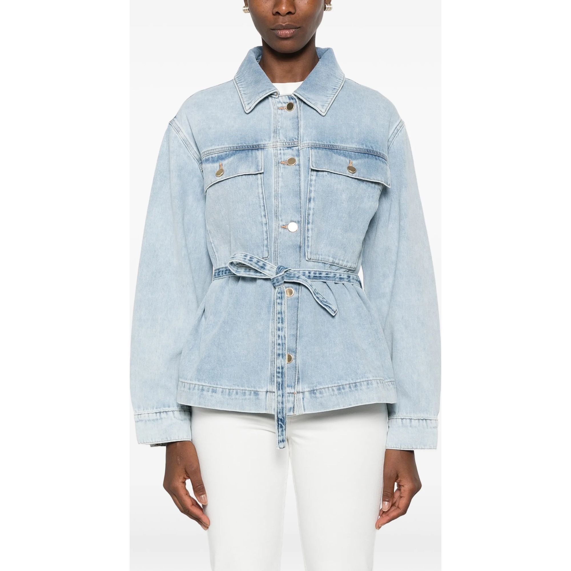 GANT Džinsinis švarkas moterims, Mėlyna, 4700408-991 Denim jct 3