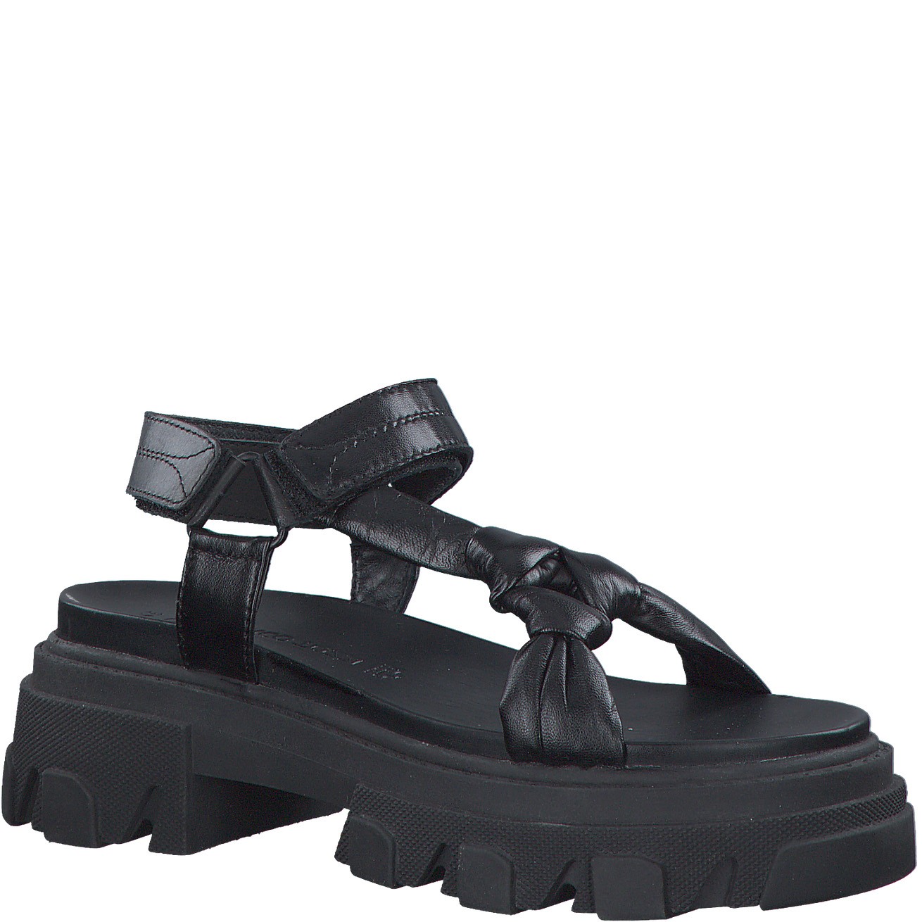 MARCO TOZZI Basutės moterims, Juoda, SANDALS 1