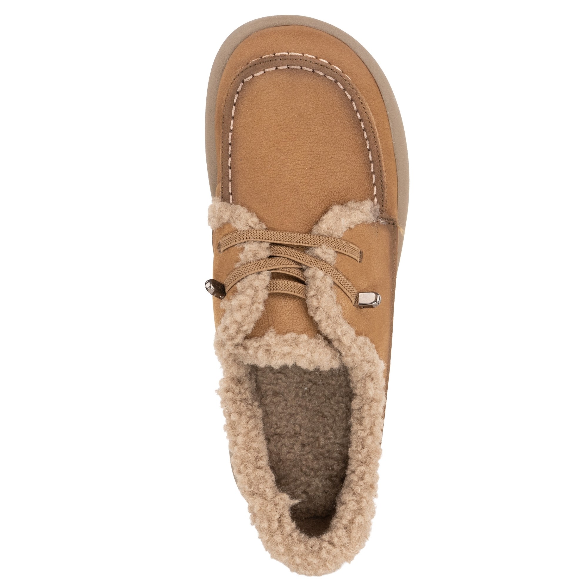 GRUNER SCHUHE Loaferiai moterims, Ruda, Warm loafers 4