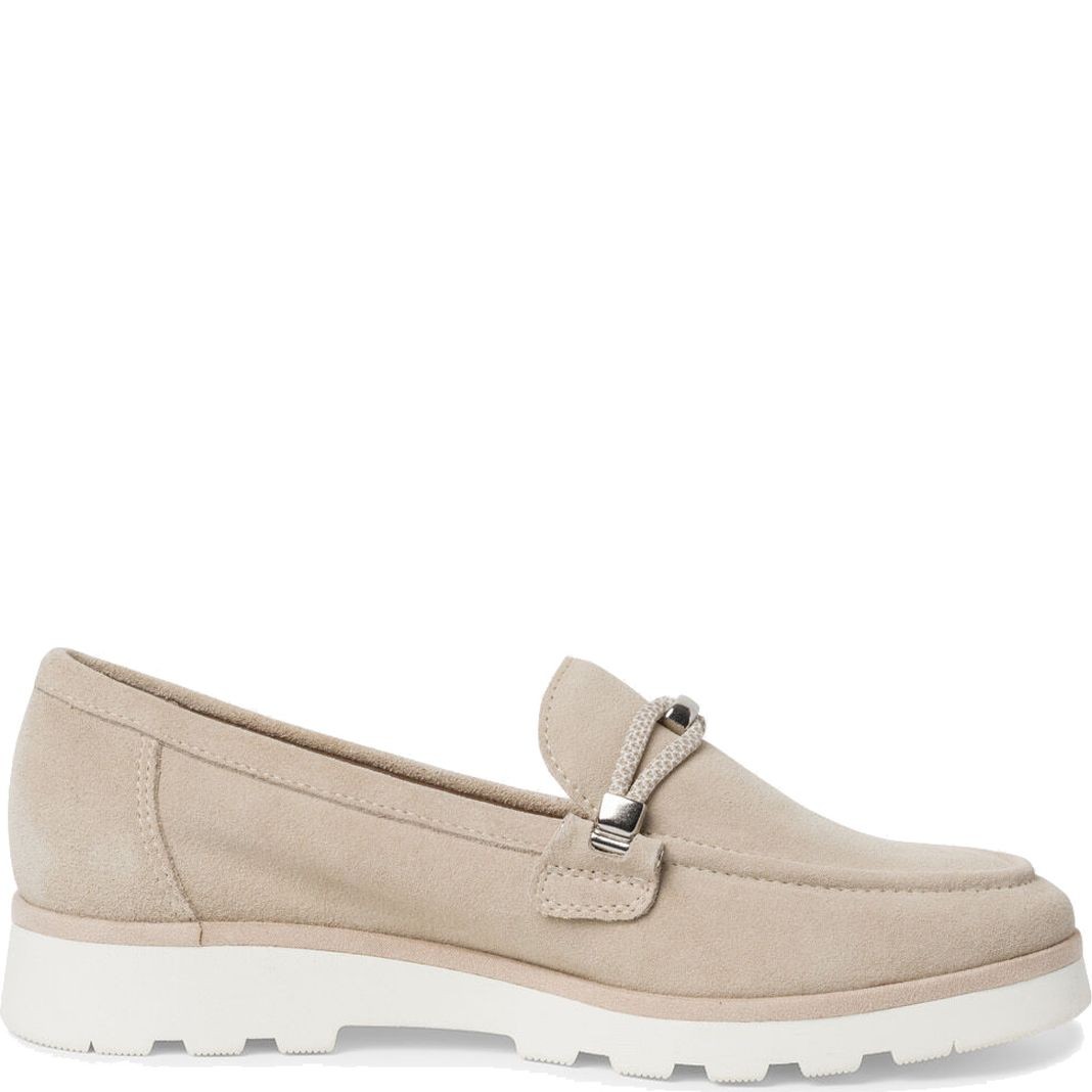 MARCO TOZZI Loaferiai moterims, Žalia, LOAFERS 3