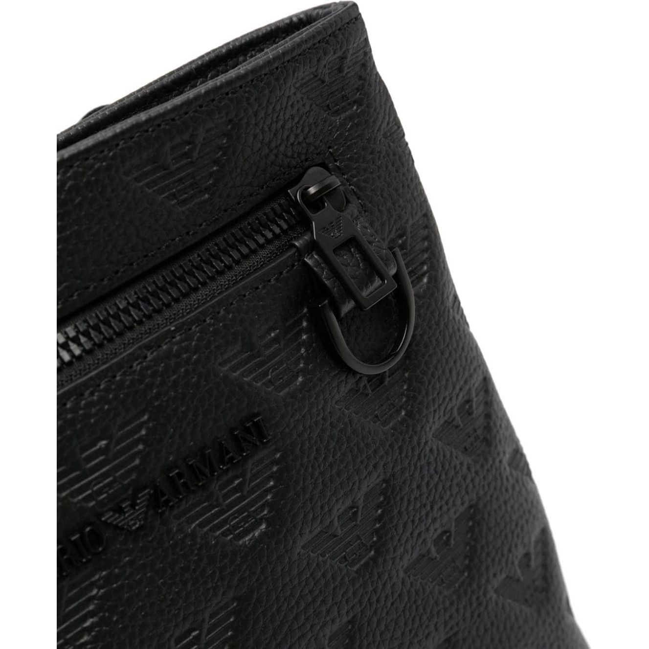 EMPORIO ARMANI Rankinė per petį vyrams, Juoda, Messenger bag 3
