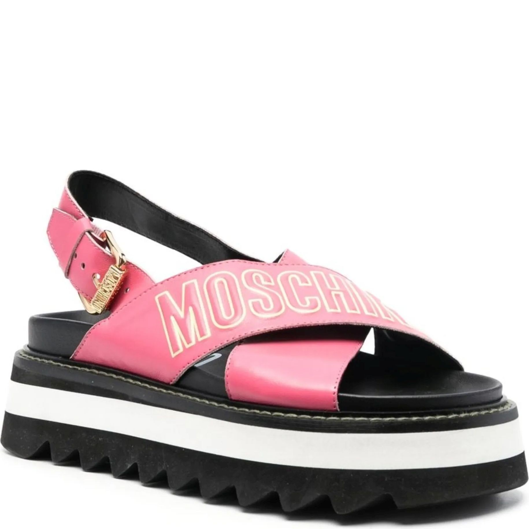 MOSCHINO Basutės moterims, Rožinė, Sandals 1