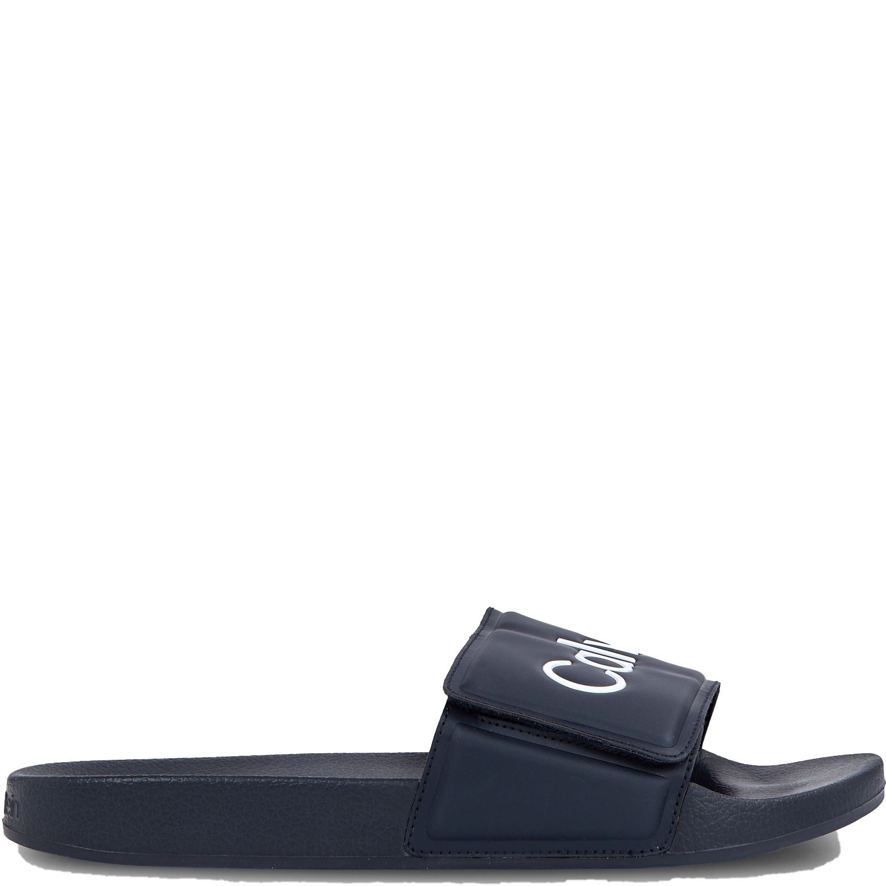 CALVIN KLEIN Guminės šlepetės vyrams, Mėlyna, Pool slide 2