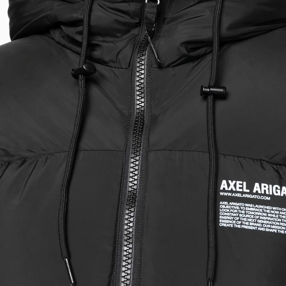 AXEL ARIGATO Pūkinis paltas moterims, Juoda, Lumia Down Puffer Coat 2