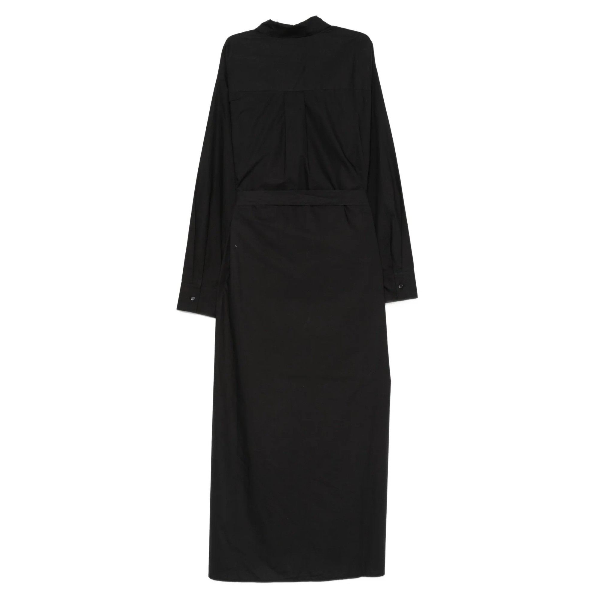 ESSENTIEL ANTWERP Maxi suknelė moterims, Juoda, 2 oversized shirt dress 2