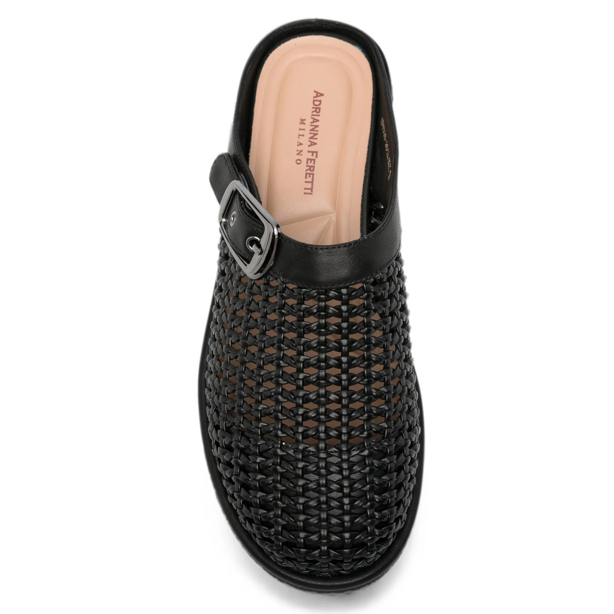ADRIANNA FERETTI Klumpės moterims, Juoda, Slippers 4