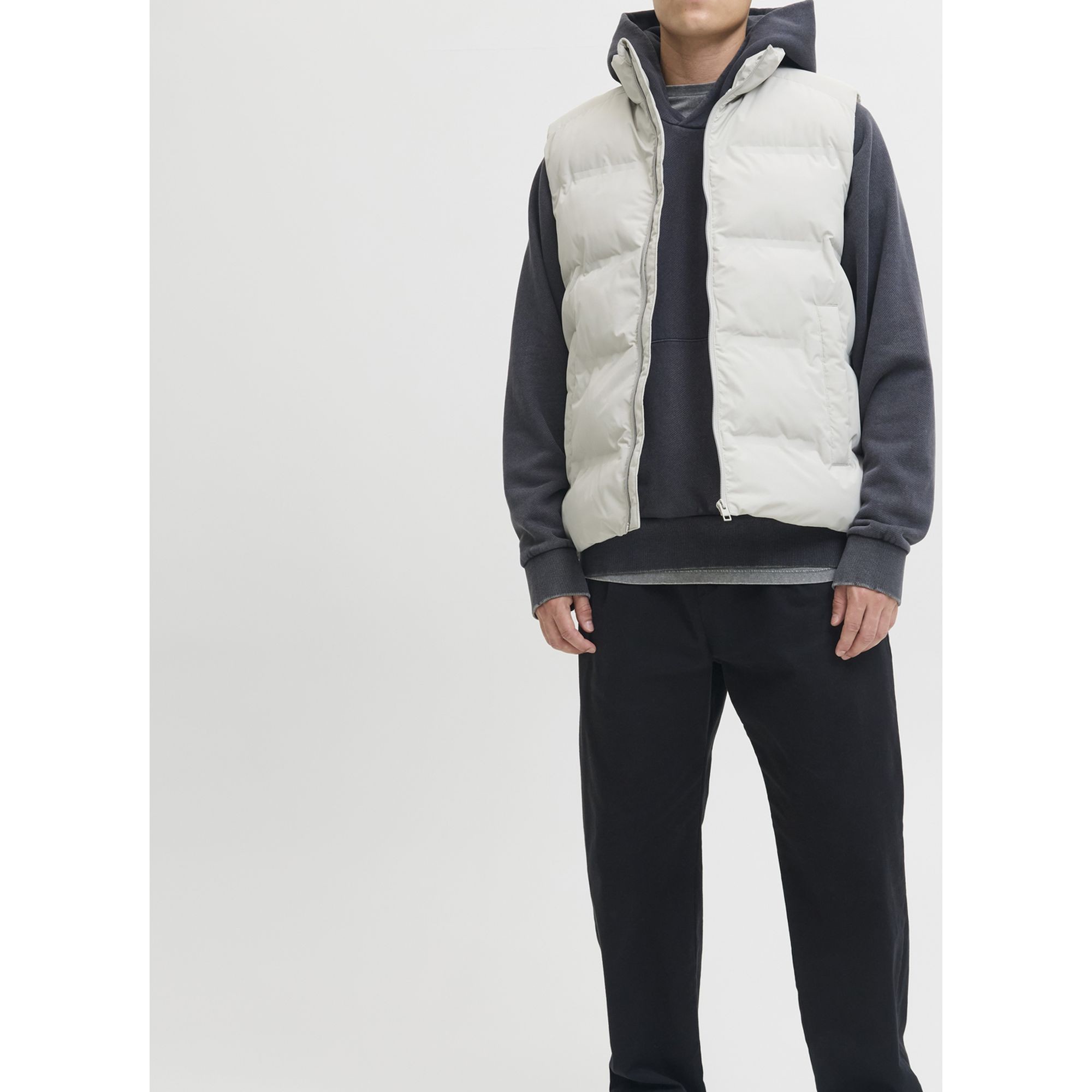 JACK & JONES Pūkinė liemenė vyrams, Balta, Soho bodywarmer 4