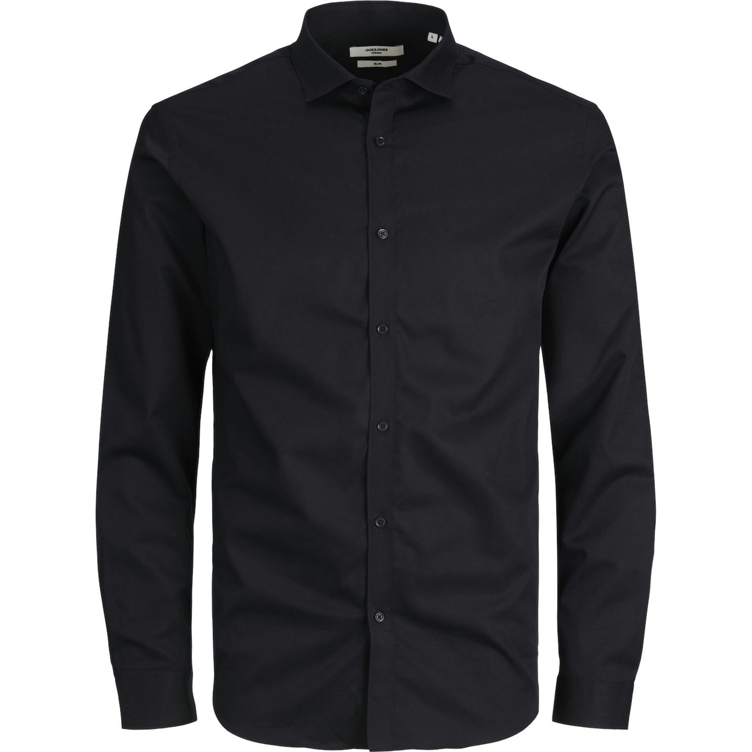 JACK & JONES Marškiniai vyrams, Juoda, JPRBLACARDIFF SHIRT L/ 1