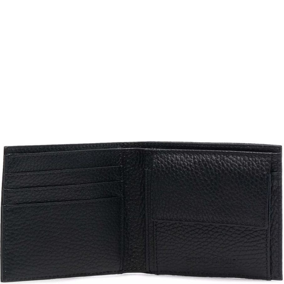 EMPORIO ARMANI Piniginė vyrams, Juoda, Wallet 3
