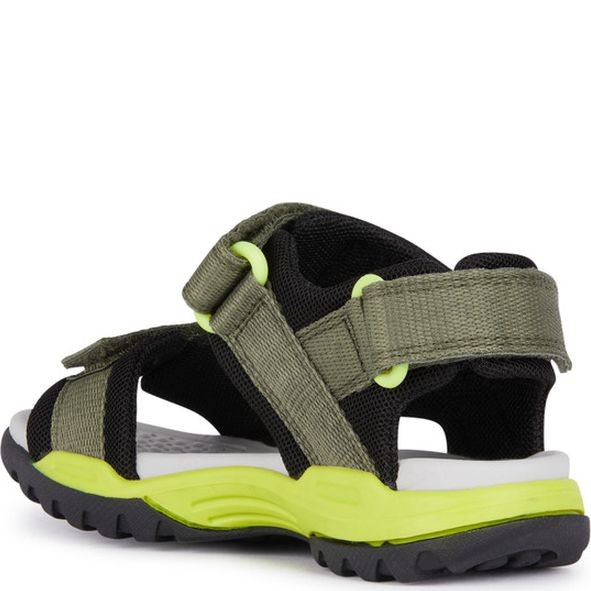 GEOX Basutės berniukams, Žalia, Borealis sandals 3