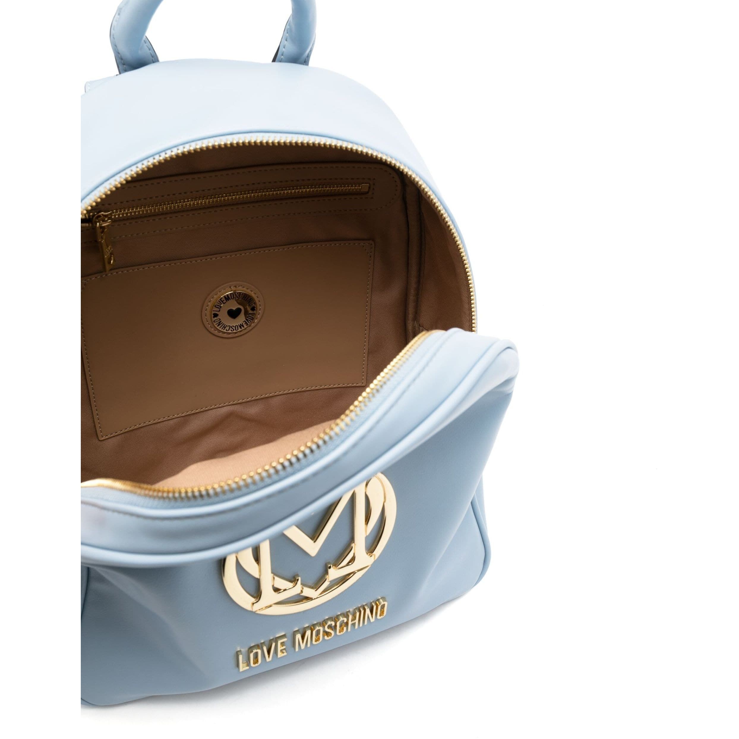 LOVE MOSCHINO Kuprinė moterims, Mėlyna, Backpack 4