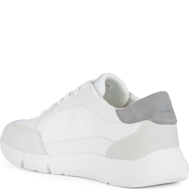 GEOX Laisvalaikio bateliai vyrams, Balta, Adacter sneakers 3