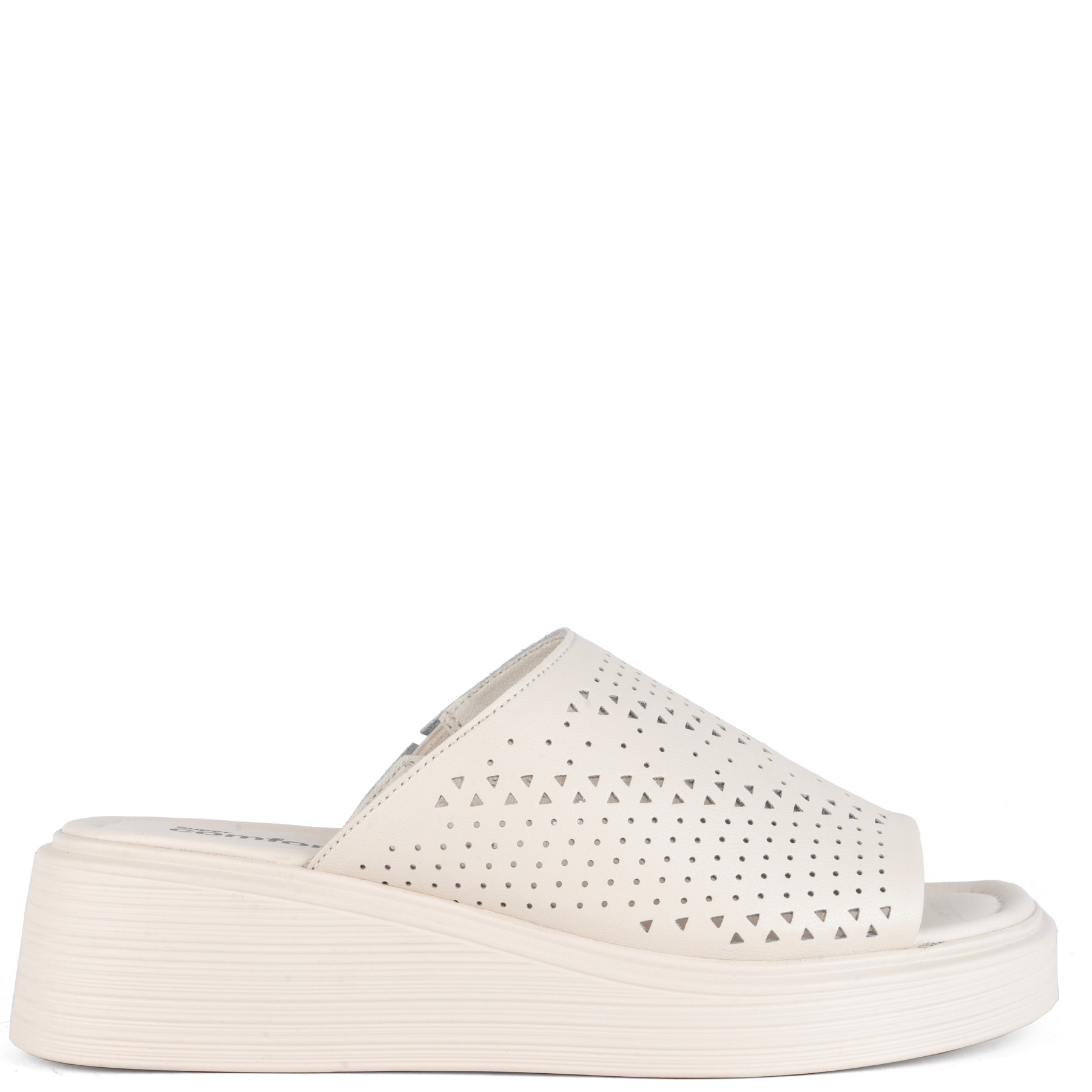 SUPER COMFORT Klumpės moterims, Smėlio, Mules 2