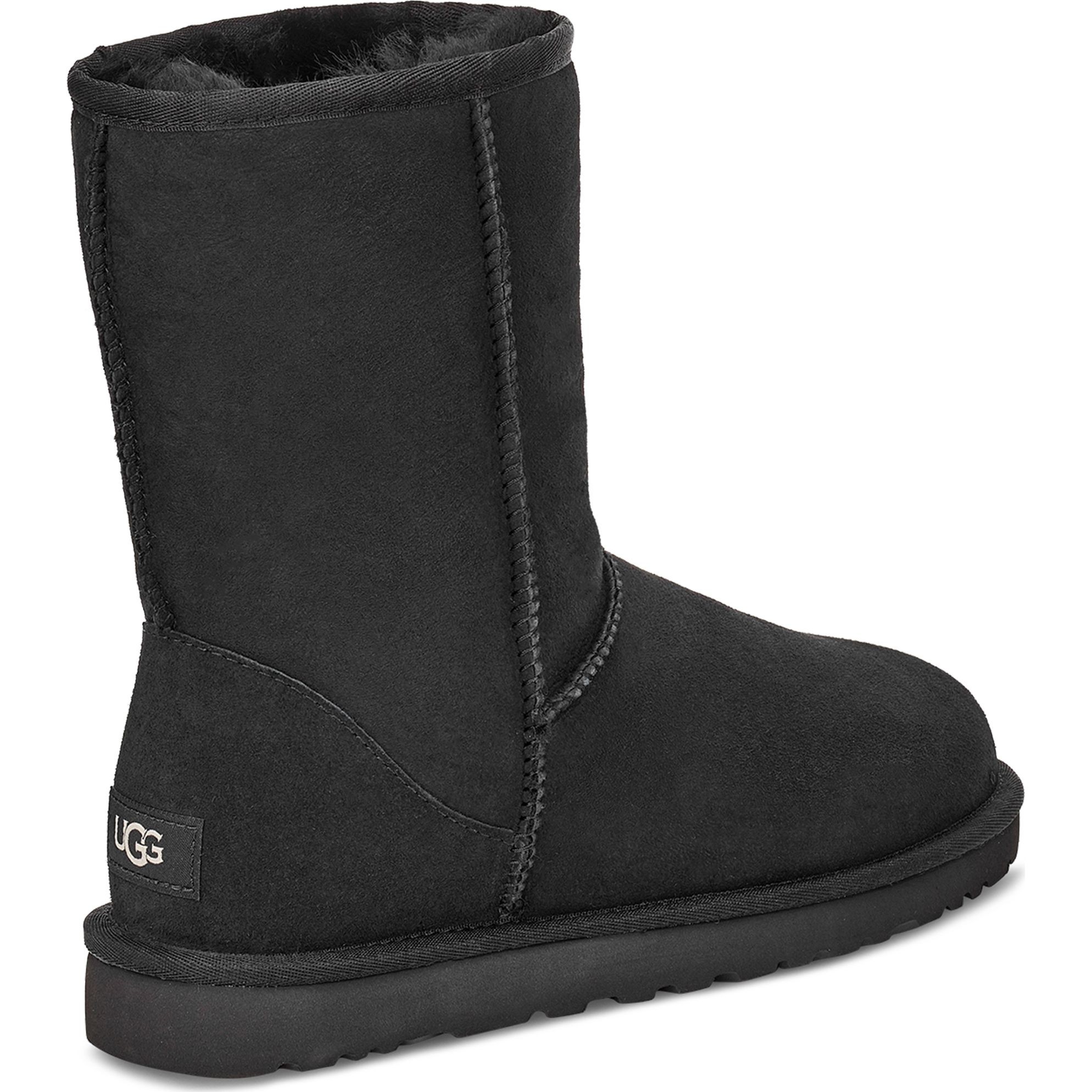 UGG Aulinukai vyrams, Juoda, Classic Short booties 4