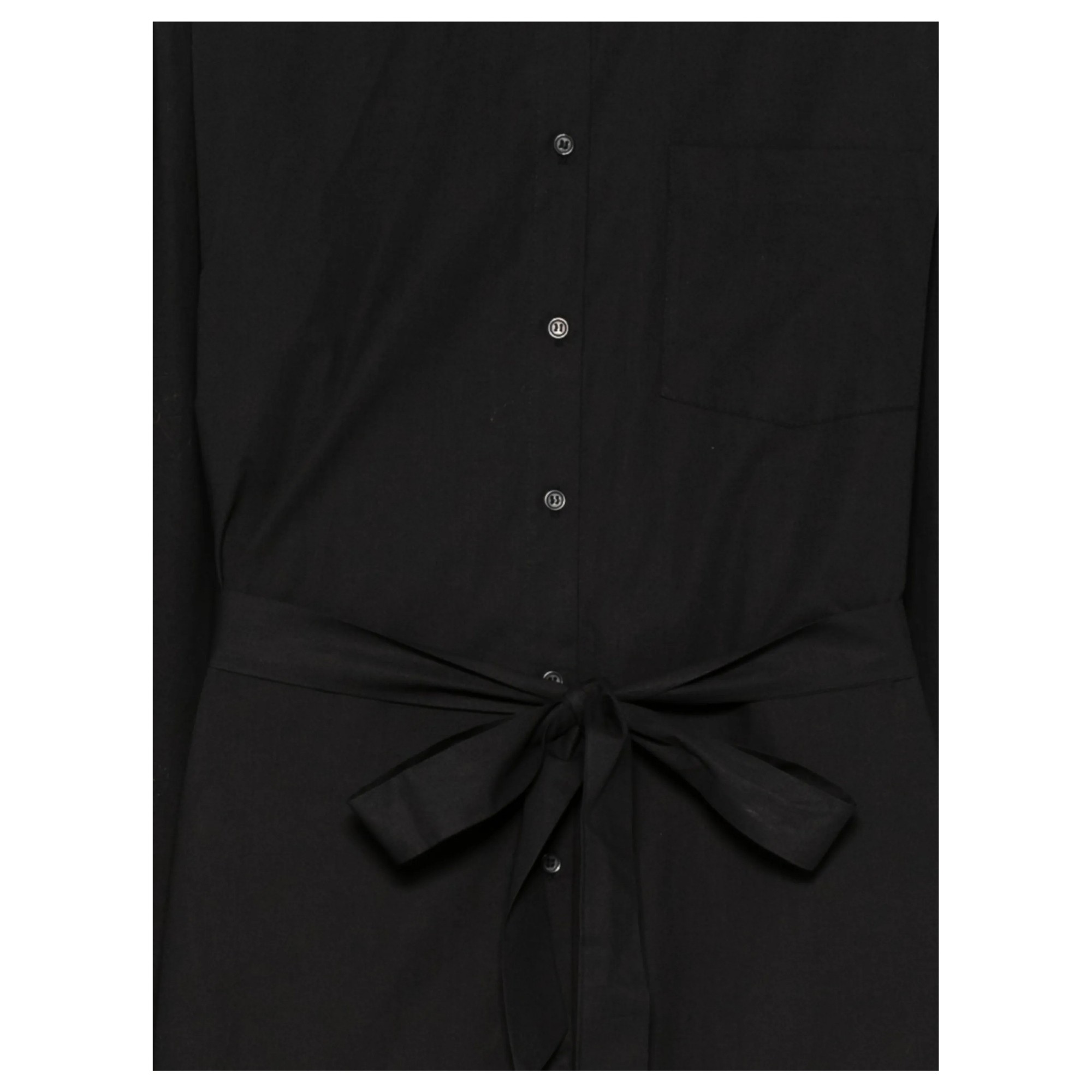 ESSENTIEL ANTWERP Maxi suknelė moterims, Juoda, 2 oversized shirt dress 3