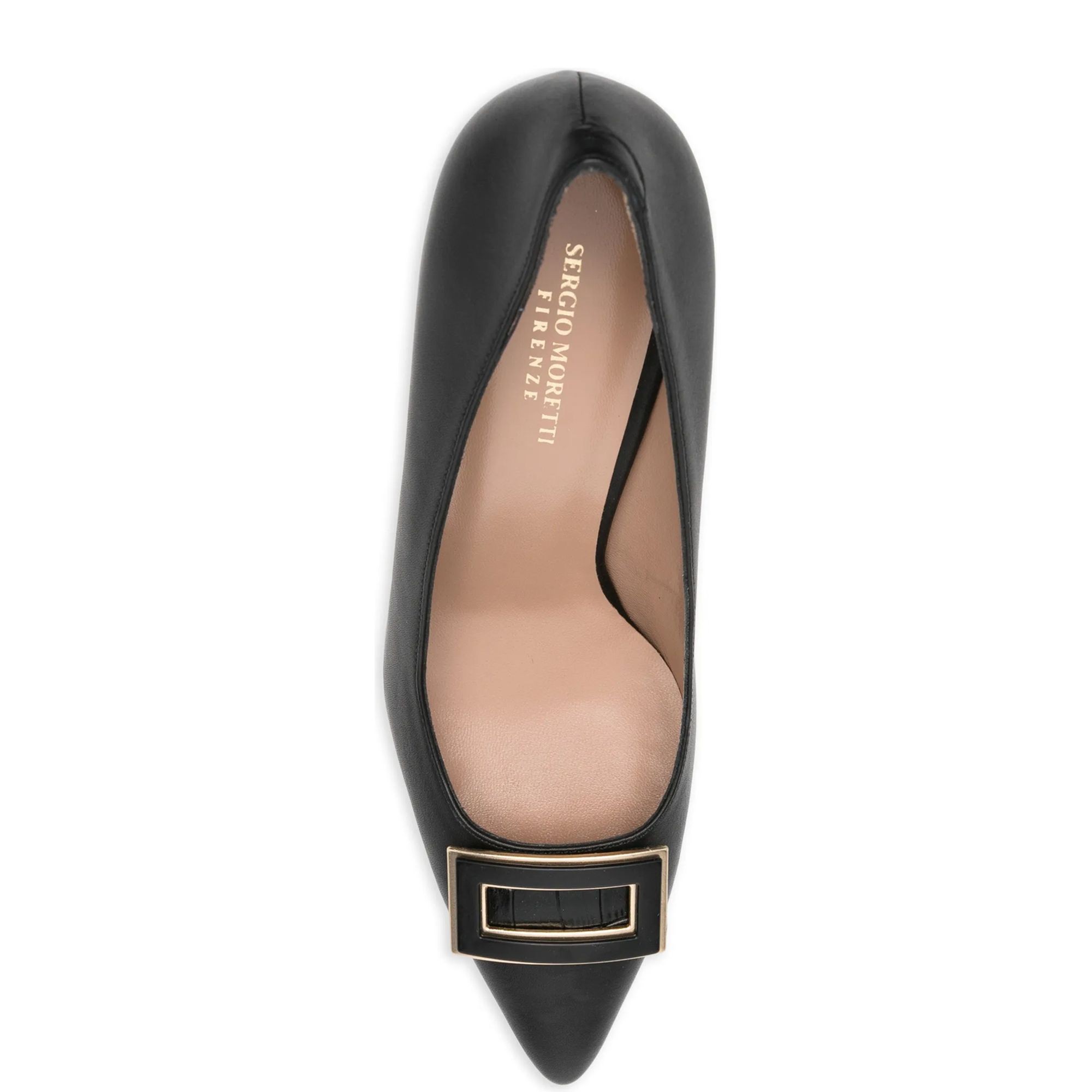 SERGIO MORETTI Aukštakulniai moterims, Juoda, Pumps 4