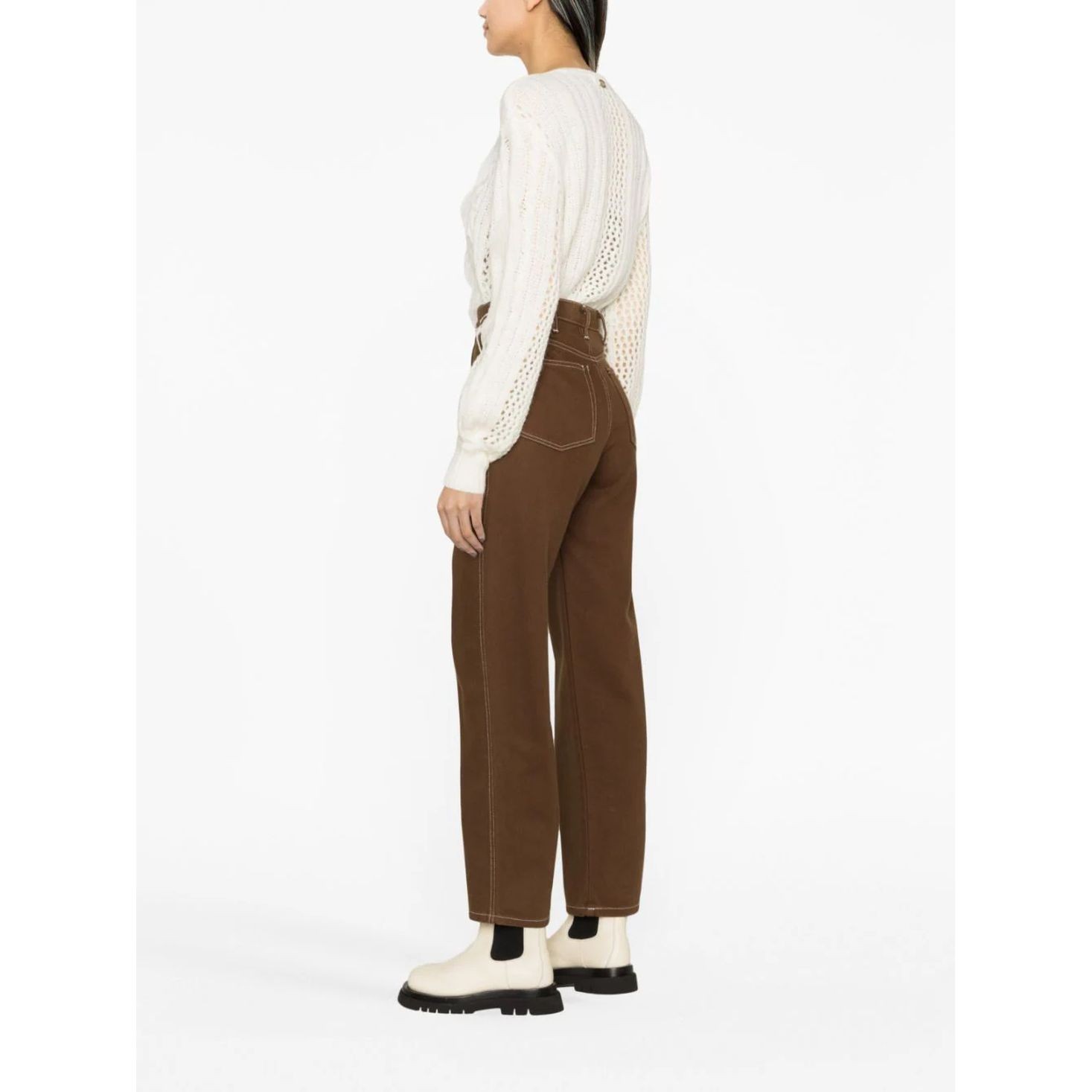TWINSET Megztinis moterims, Mėlyna, Sweater 4