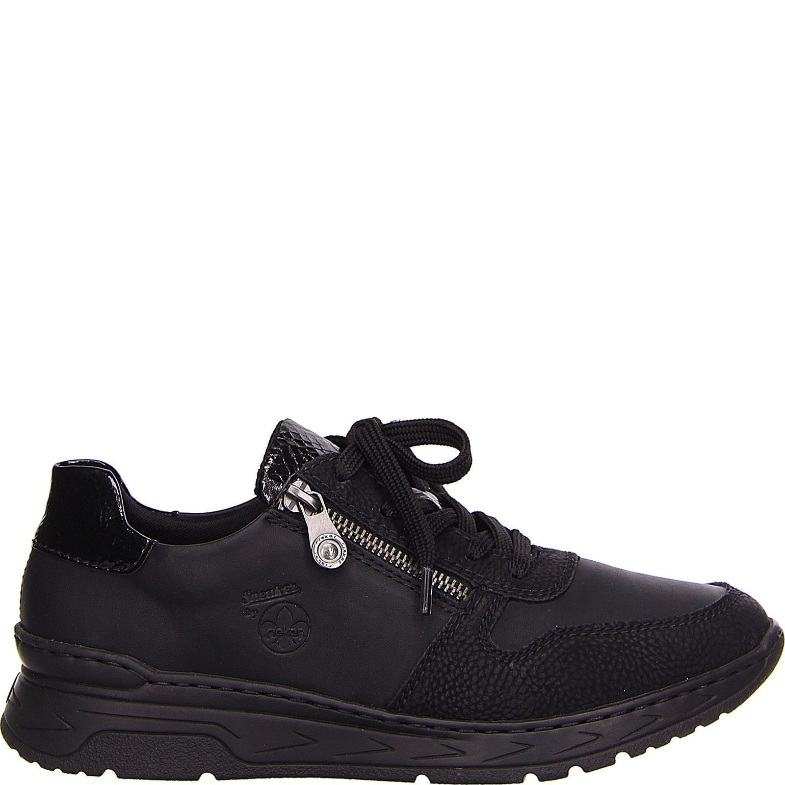RIEKER Sportiniai bateliai moterims, Juoda, SPORT SHOE 2
