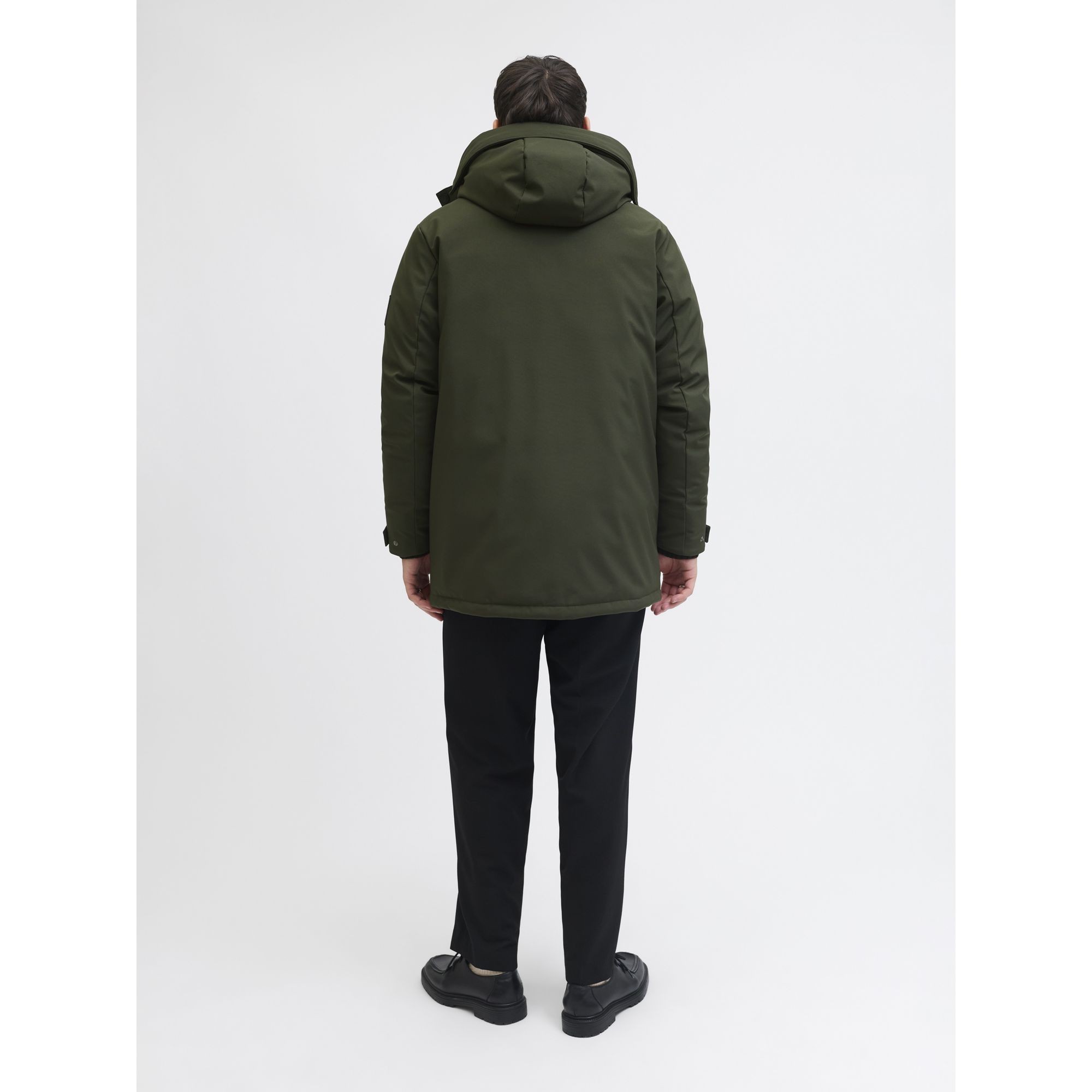 JACK & JONES Pūkinis paltas vyrams, Chaki, Finn 6