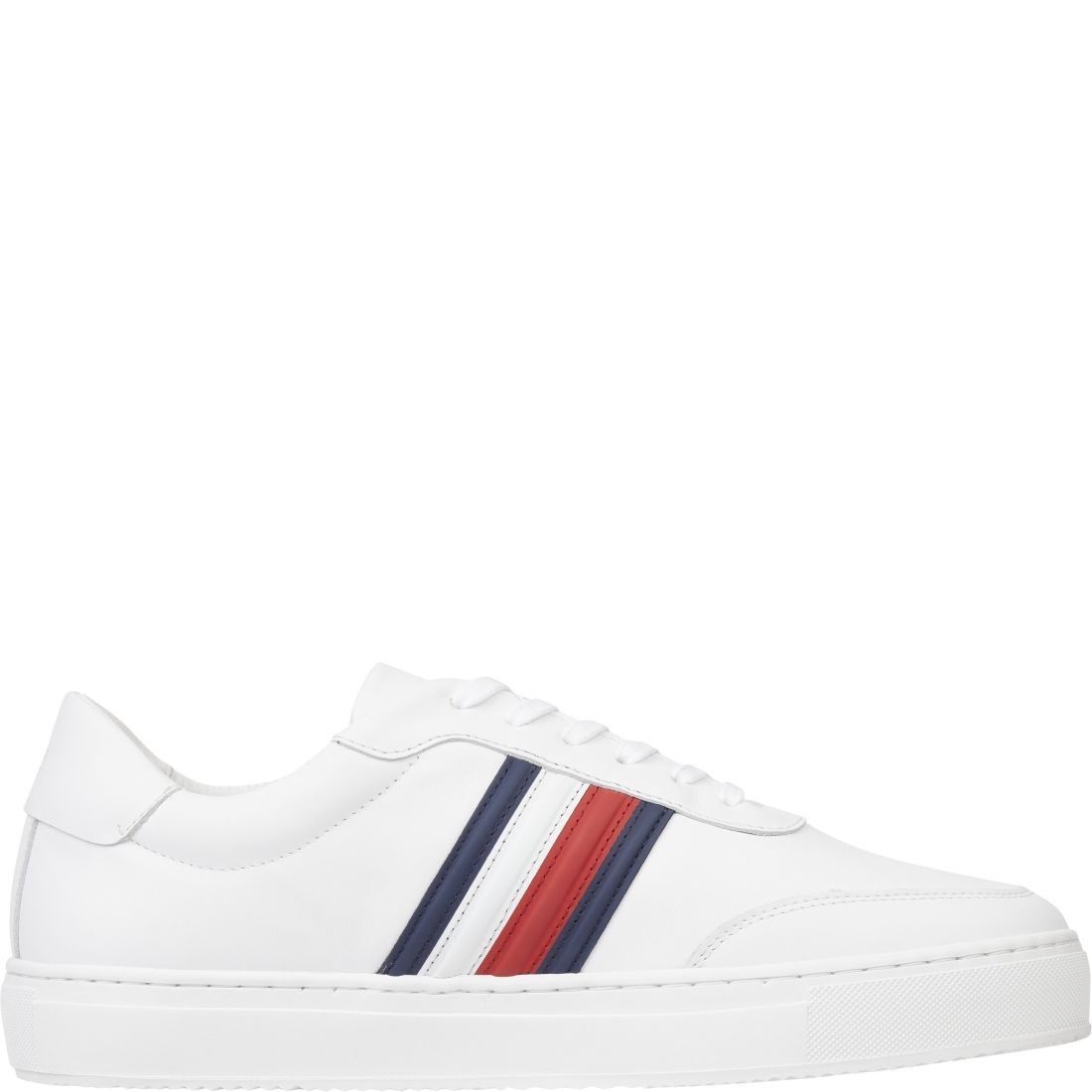 TOMMY HILFIGER Sportiniai bateliai vyrams, Balta, Premium cupsole mono shoe 3