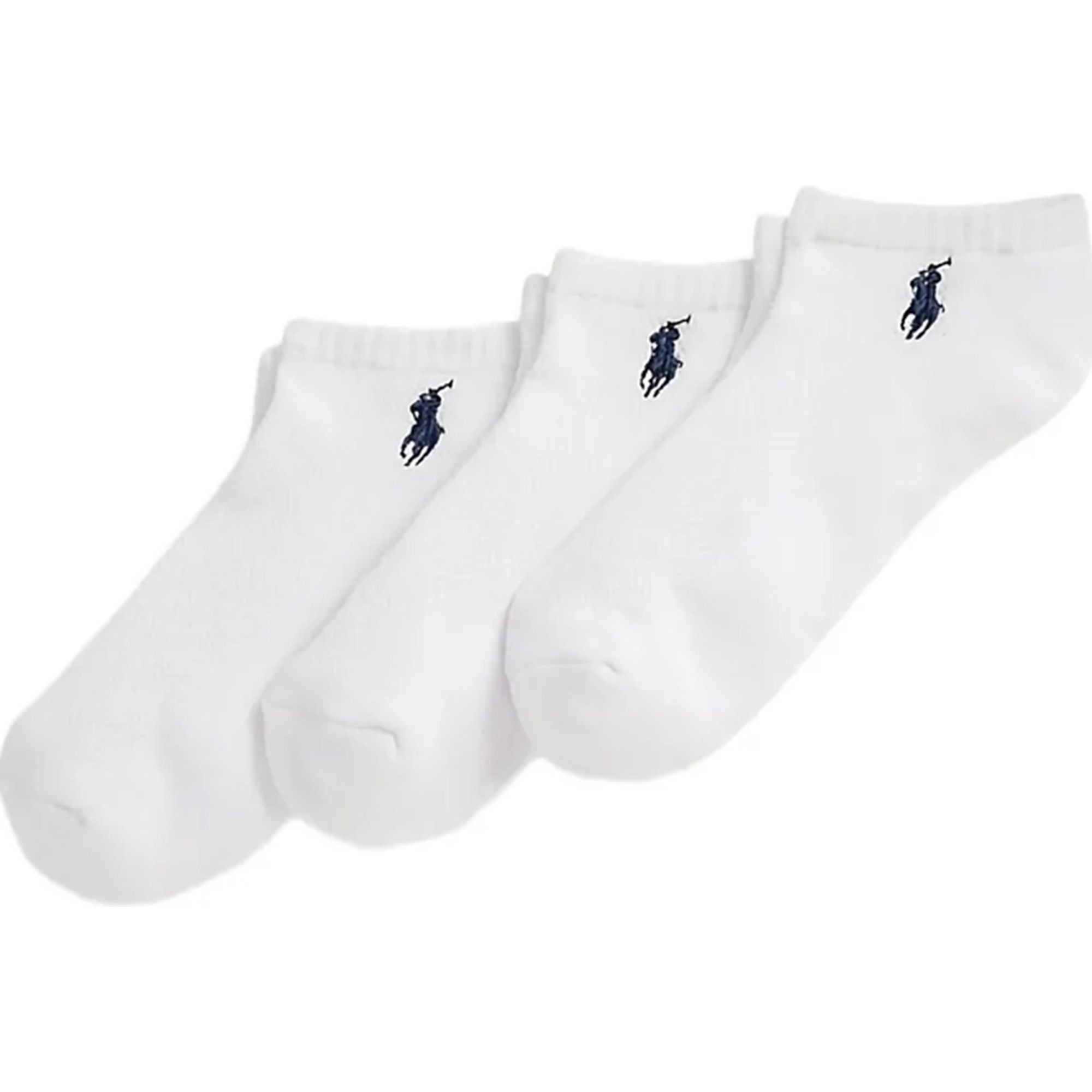 POLO RALPH LAUREN UW Kojinės moterims, Balta, Sport low ct no show 3 pack 1