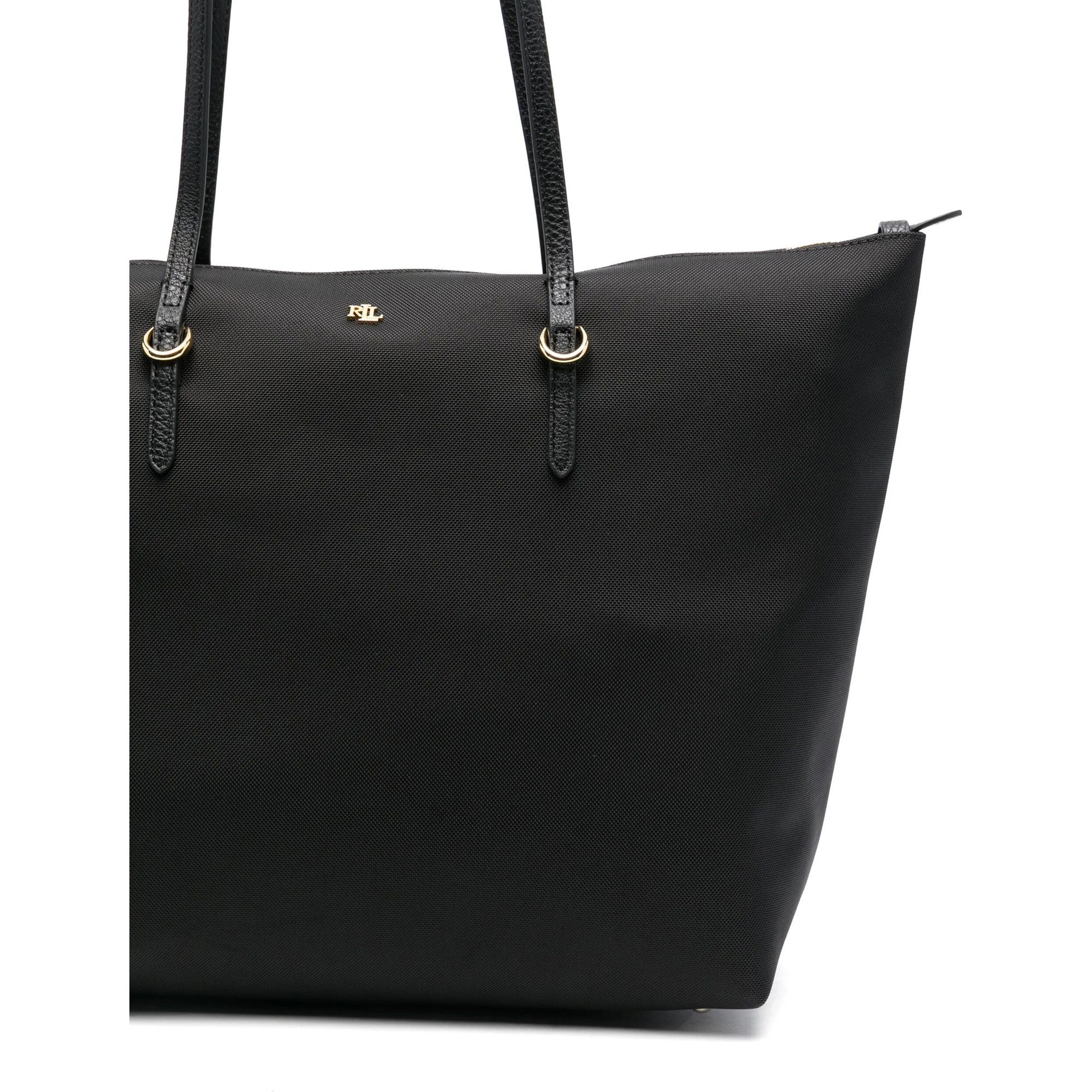 LAUREN RALPH LAUREN Pirkinių krepšys moterims, Juoda, Keaton 31 tote bag 4