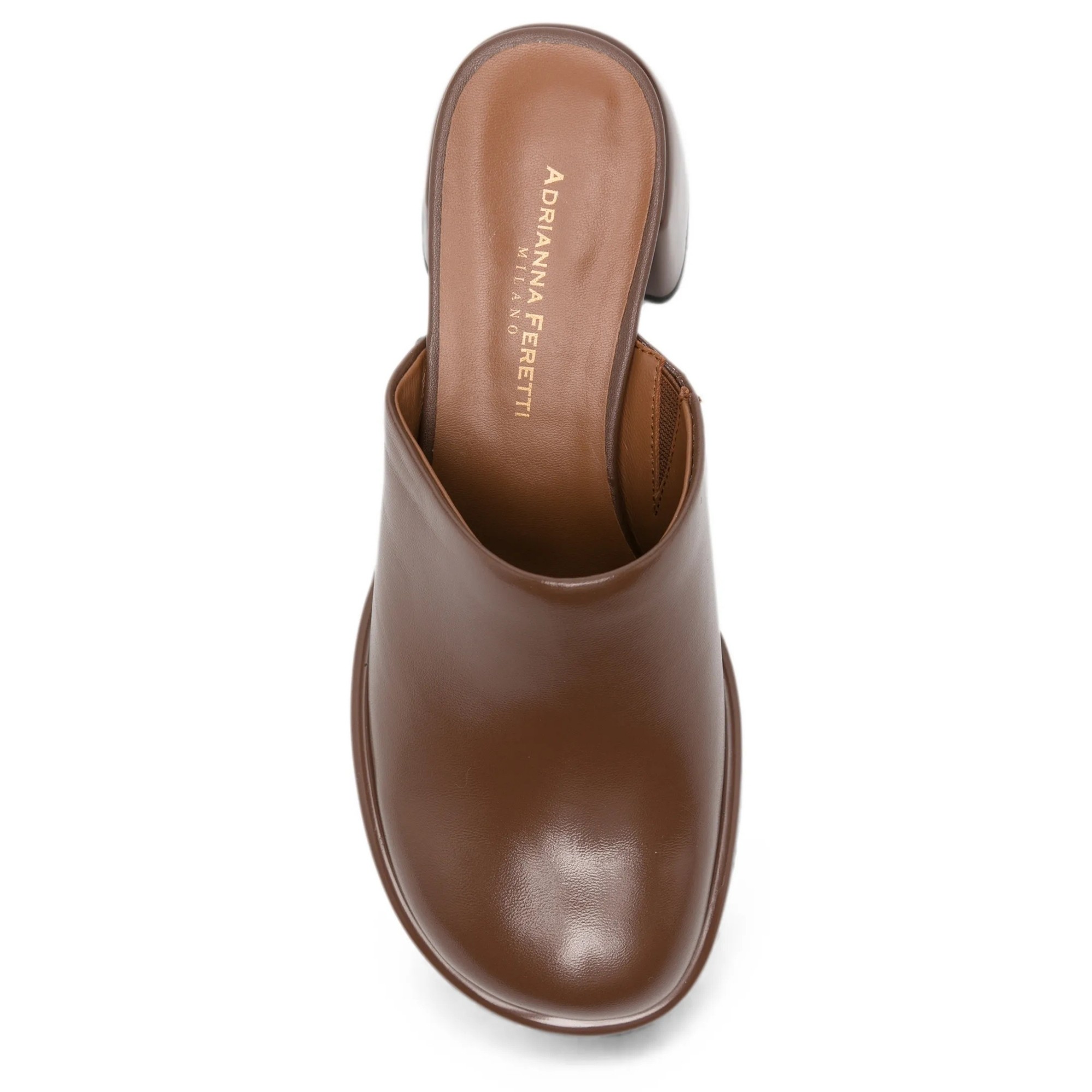 ADRIANNA FERETTI Klumpės moterims, Ruda, Slippers 4