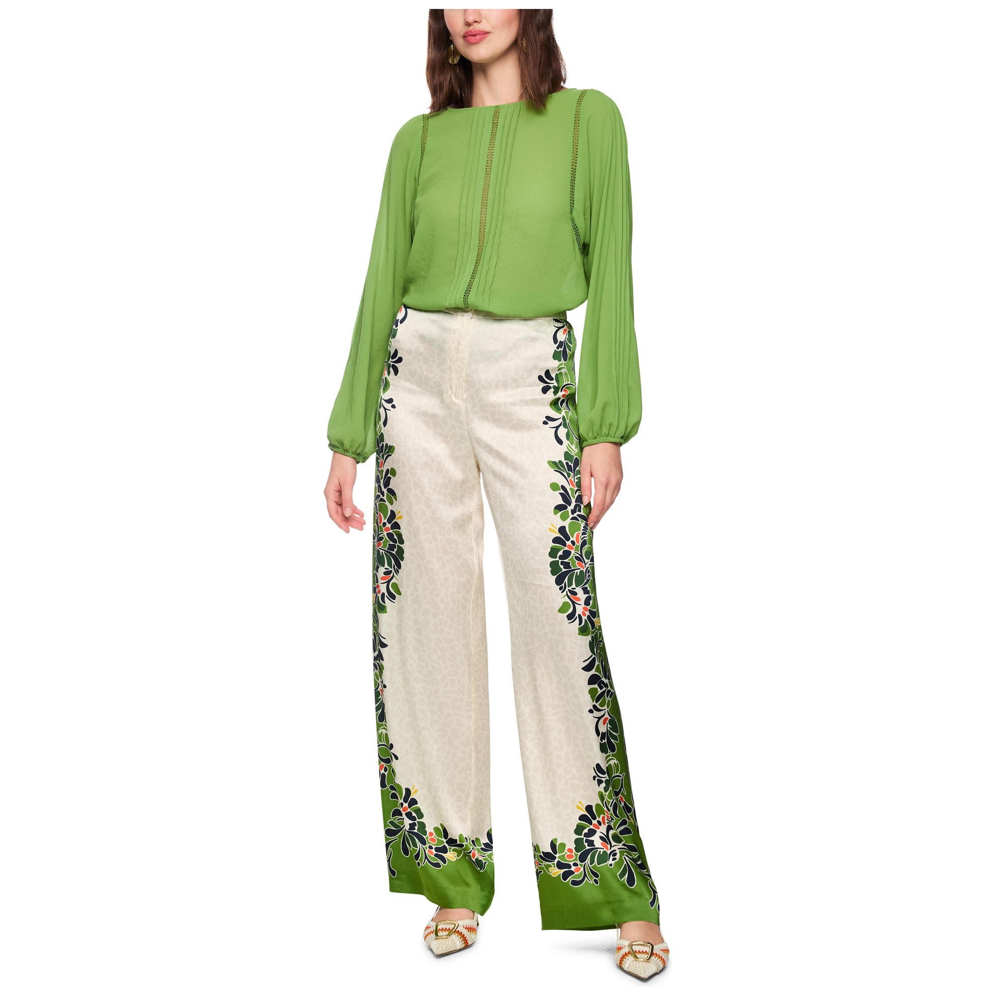 MARC CAIN Kelnės moterims, Smėlio, Pants 2