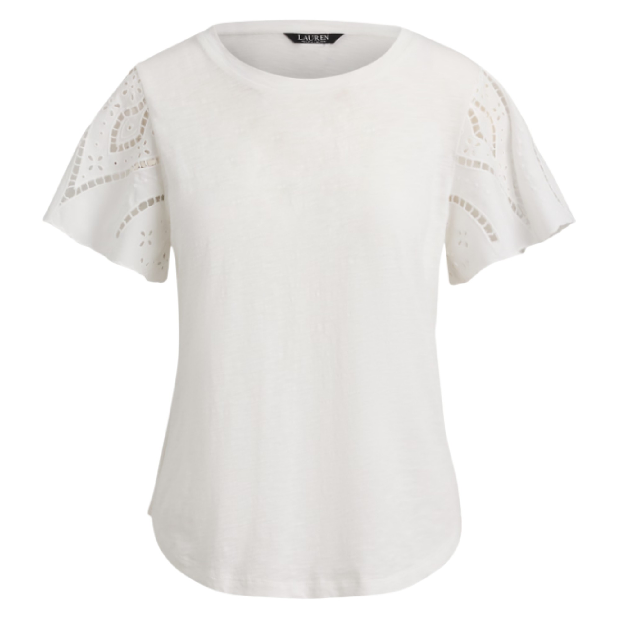 LAUREN RALPH LAUREN Megztinis moterims, Balta, Knit-pullover