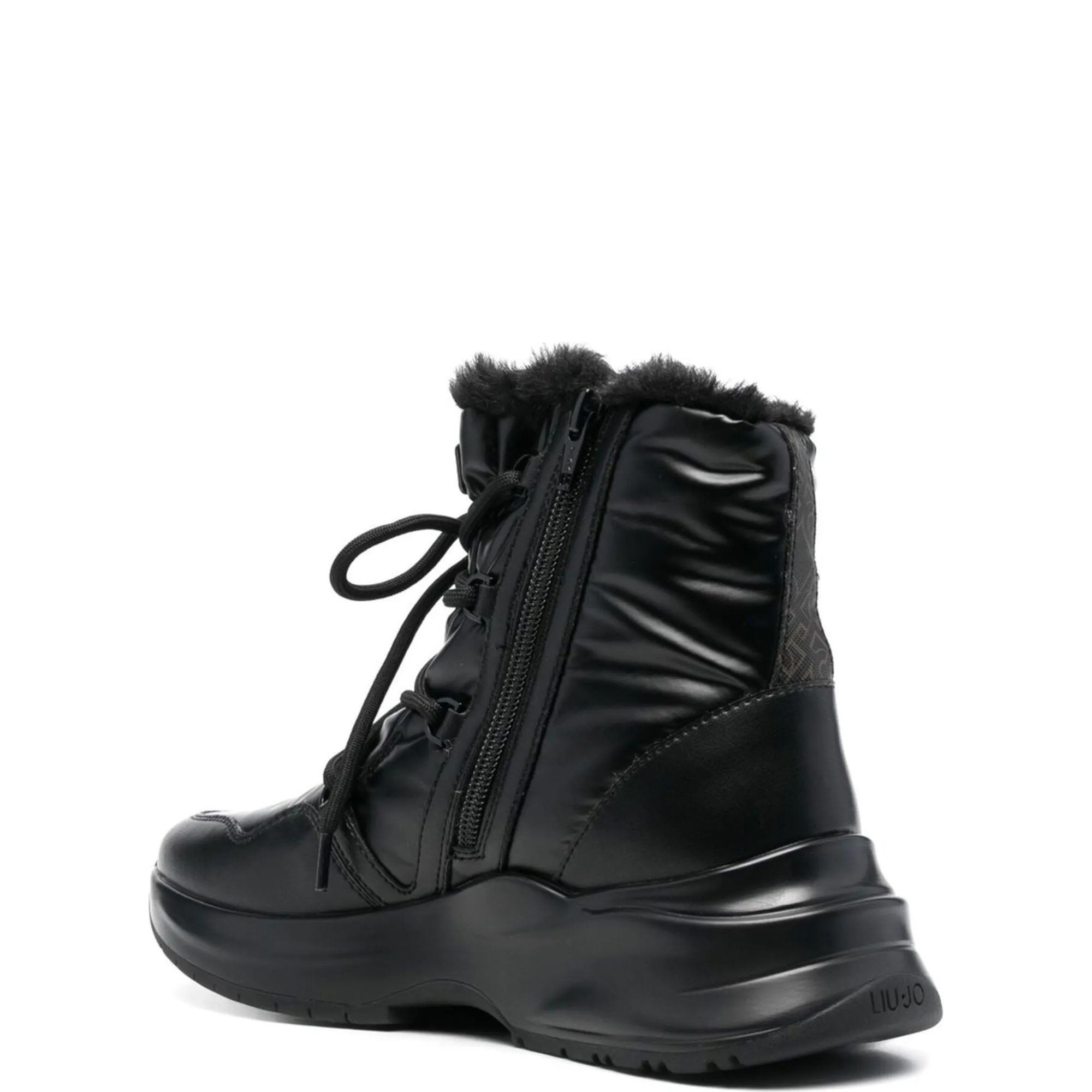 LIU JO Aulinukai moterims, Juoda, LILY 11 - SNEAKER SOCK 3