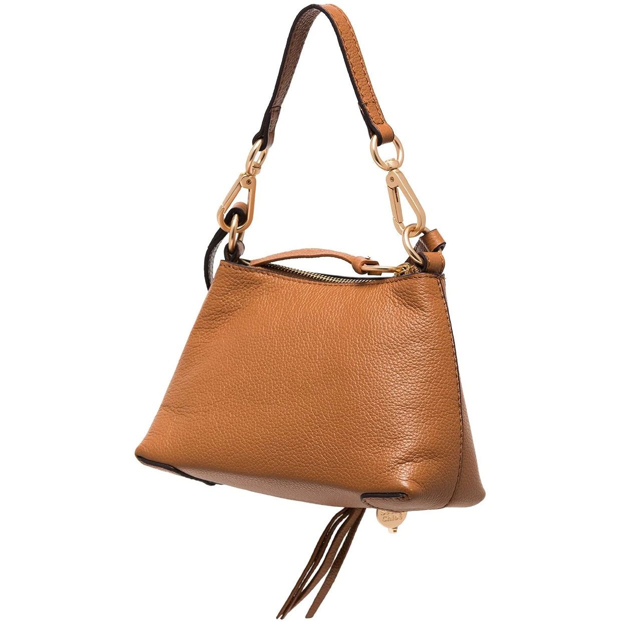 SEE BY CHLOE Rankinė per petį moterims, Ruda, Joan leather crossbody bag 2