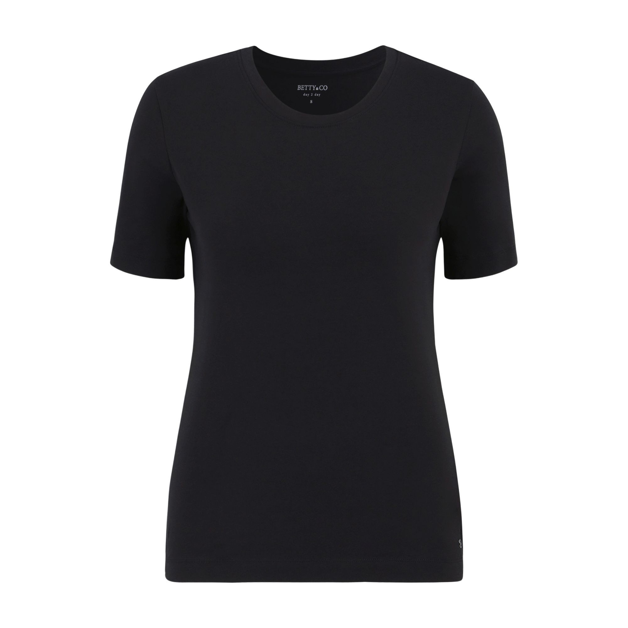 BETTY & CO Marškinėliai moterims, Juoda, T-shirts 2020/3180 1