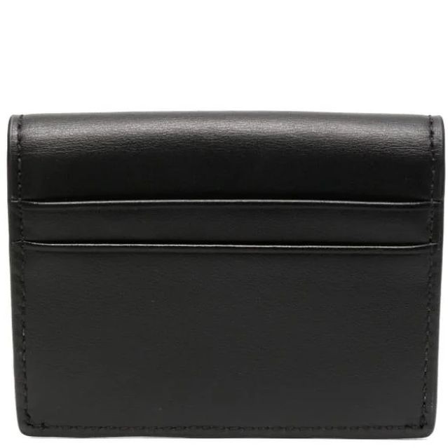 MICHAEL KORS Piniginė moterims, Juoda, SM flap card case 2