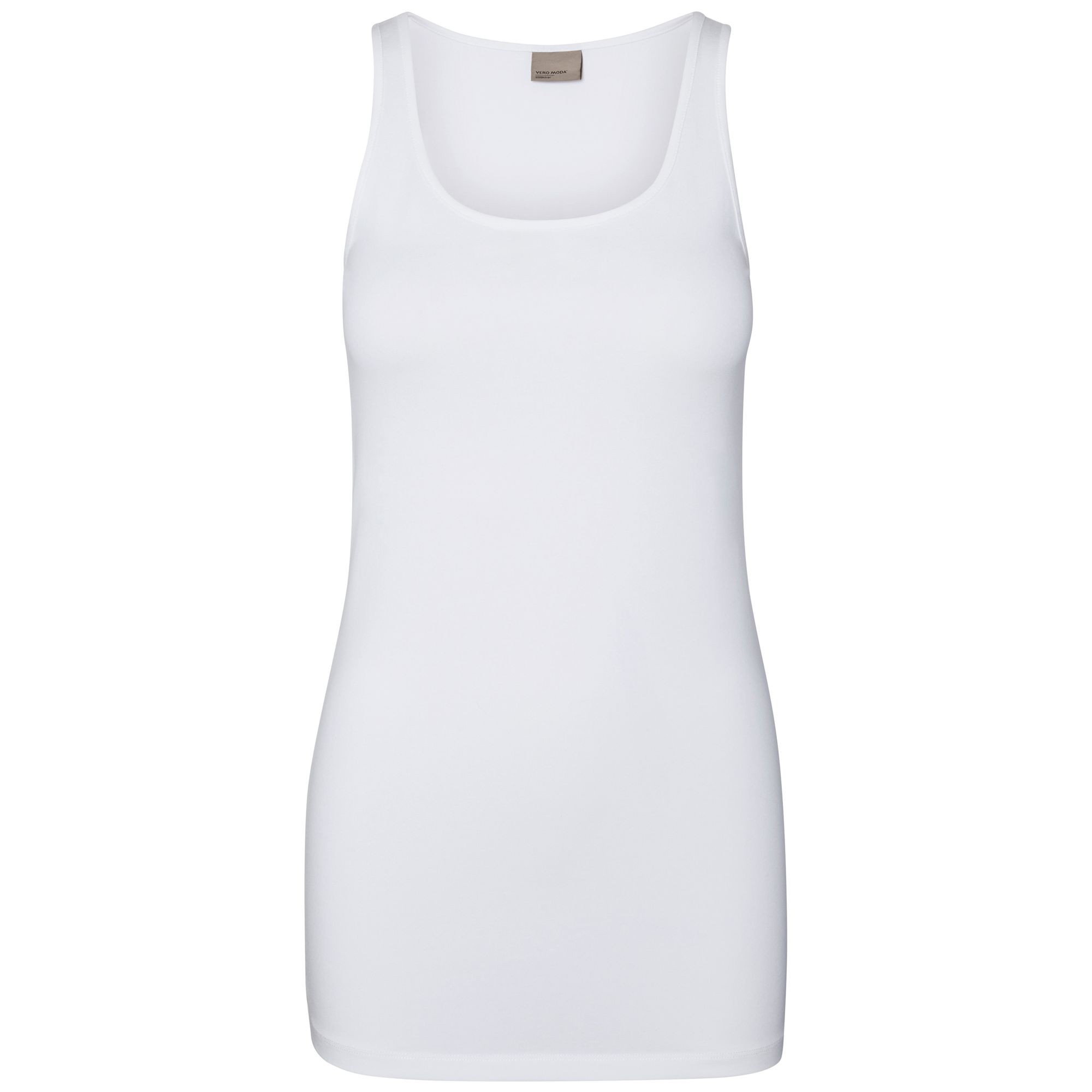 VERO MODA Marškinėliai moterims, Balta, VMMAXI MY SOFT LONG 1